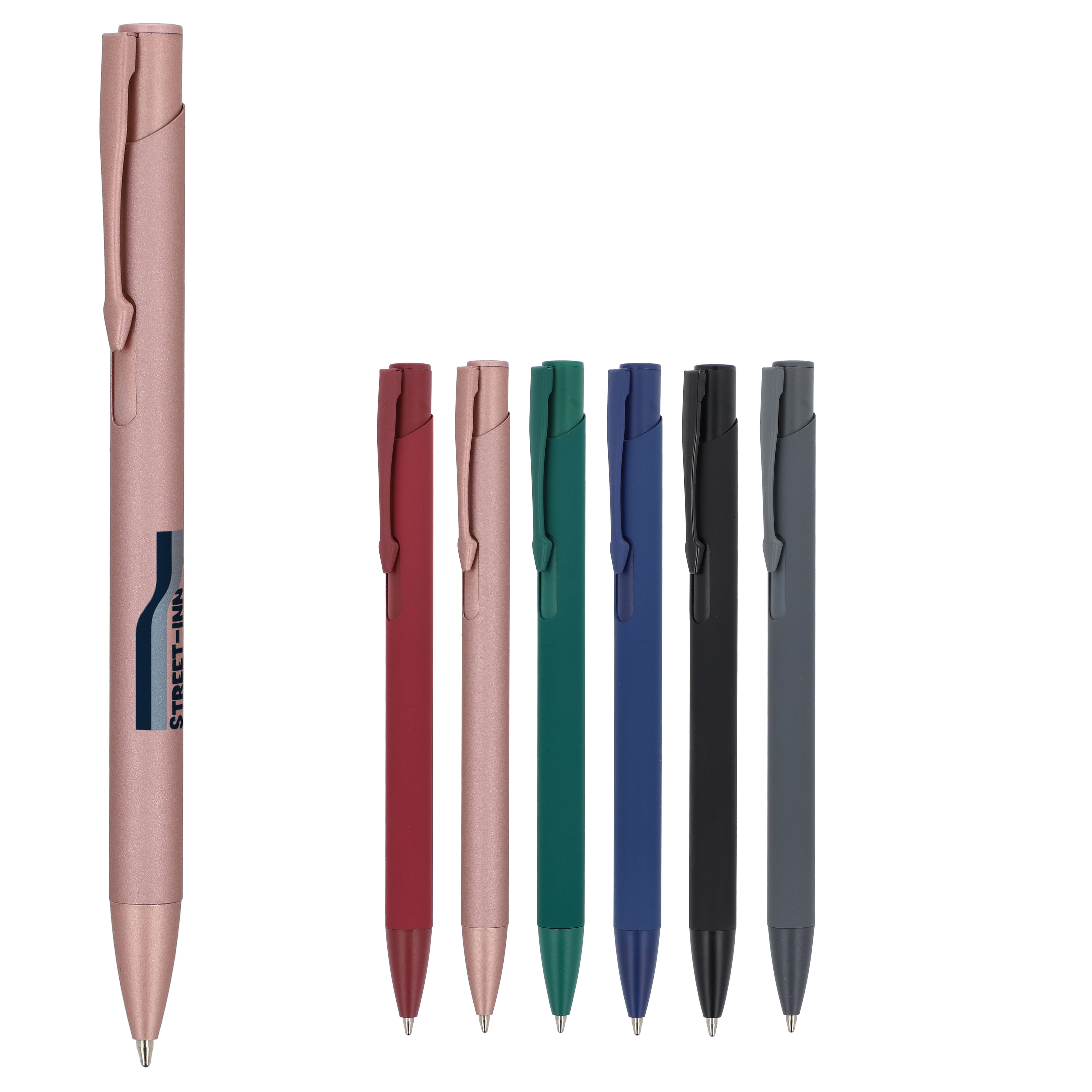 Kugelschreiber Alicante Softtouch Deluxe aus Aluminium, bedruckbar