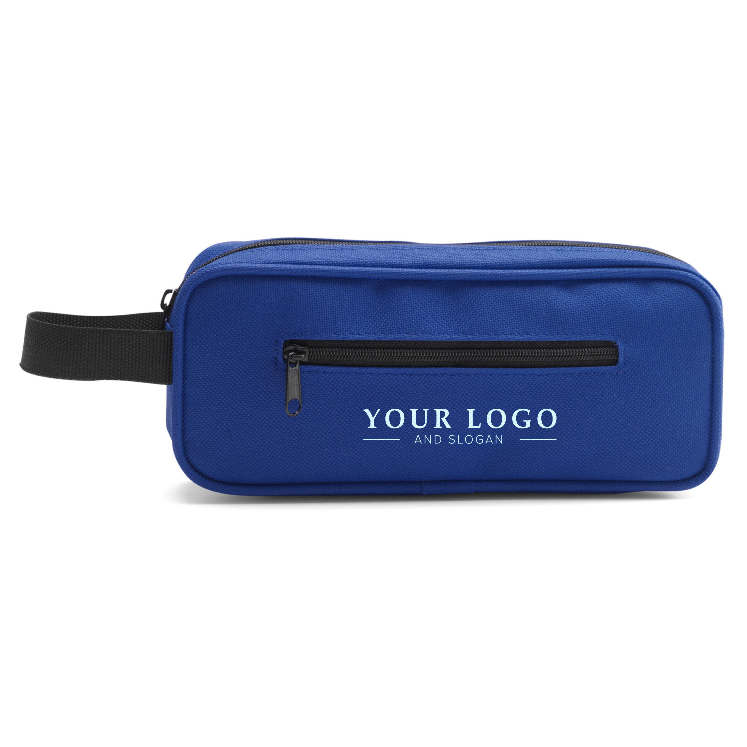 Stifteetui Iago aus Polyester 600D - Etui mit RV-Fach als Werbeartikel