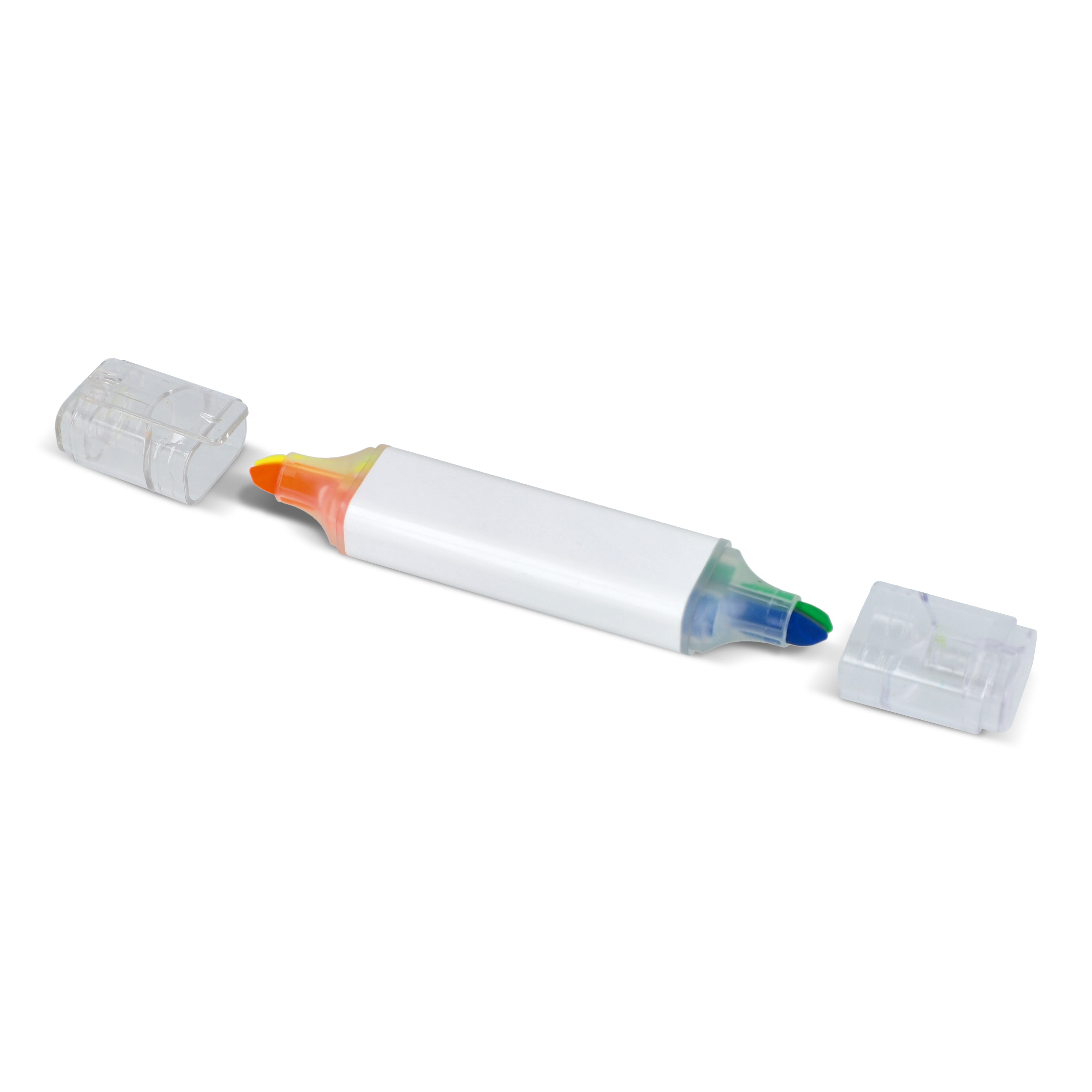 4-in-1-Textmarker als Werbeartikel - 4 Schreibfarben, bedruckbar