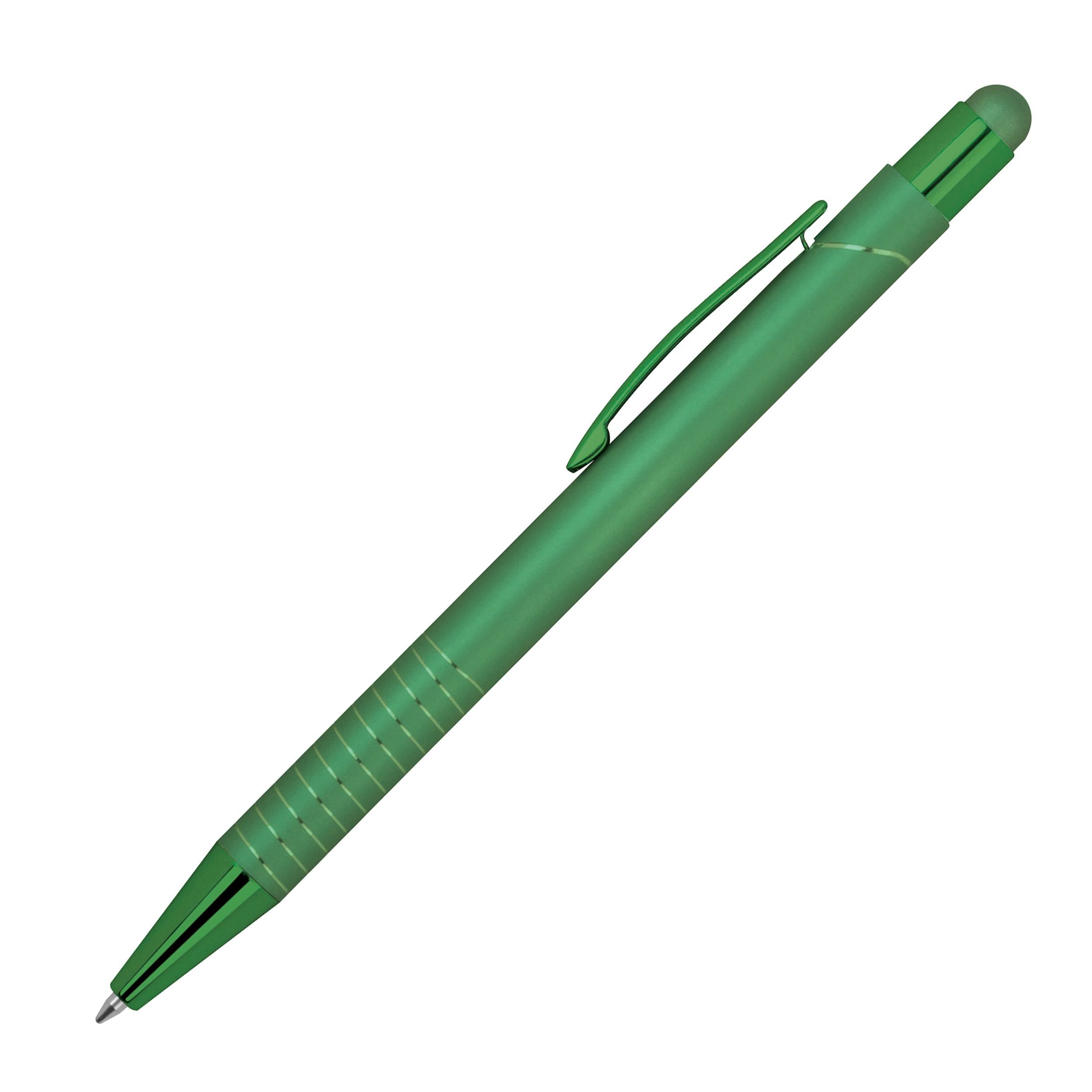 Kugelschreiber ANGELO mit Touch Pen, Metall – Werbeartikel bedruckbar