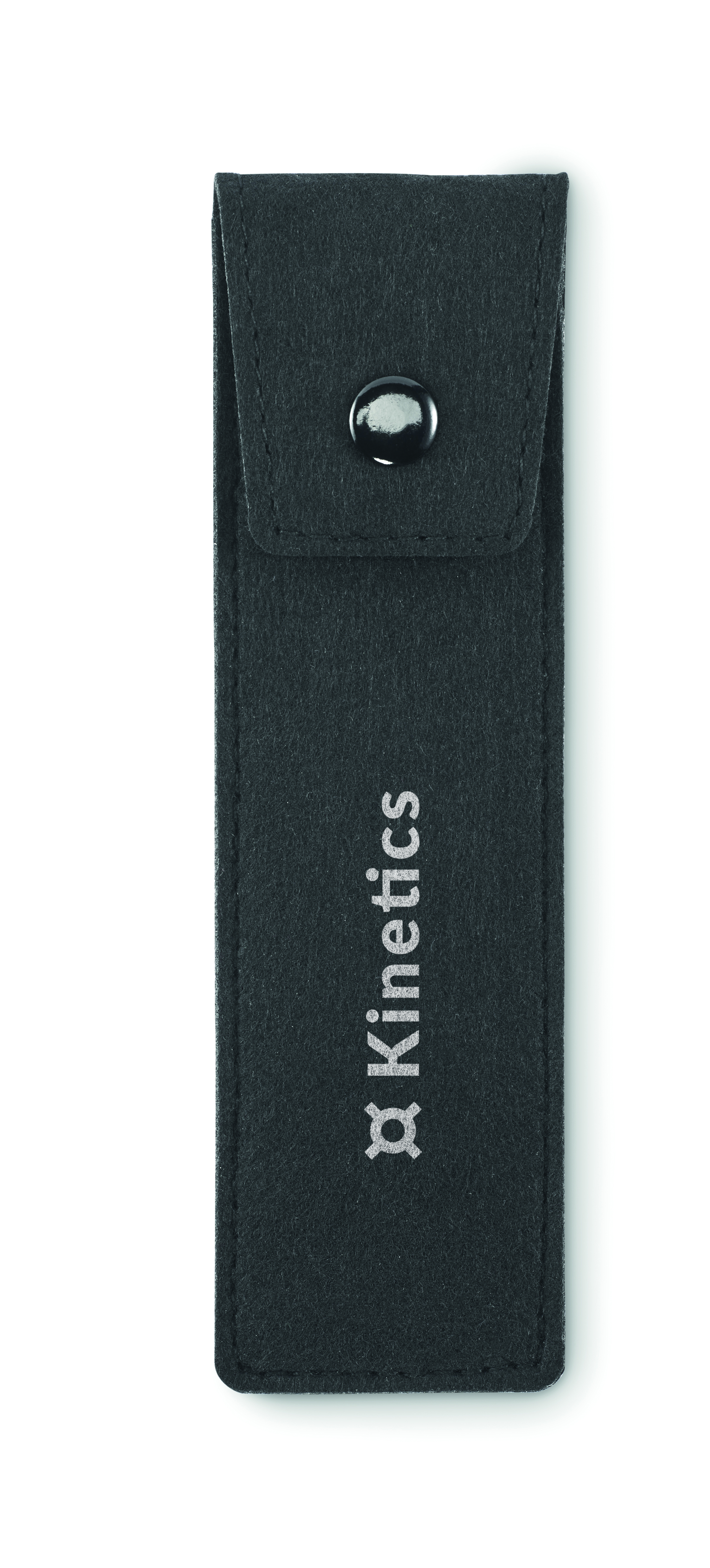 Stifte-Etui CENCIL aus RPET-Filz, für 2 Stifte – bedruckbar