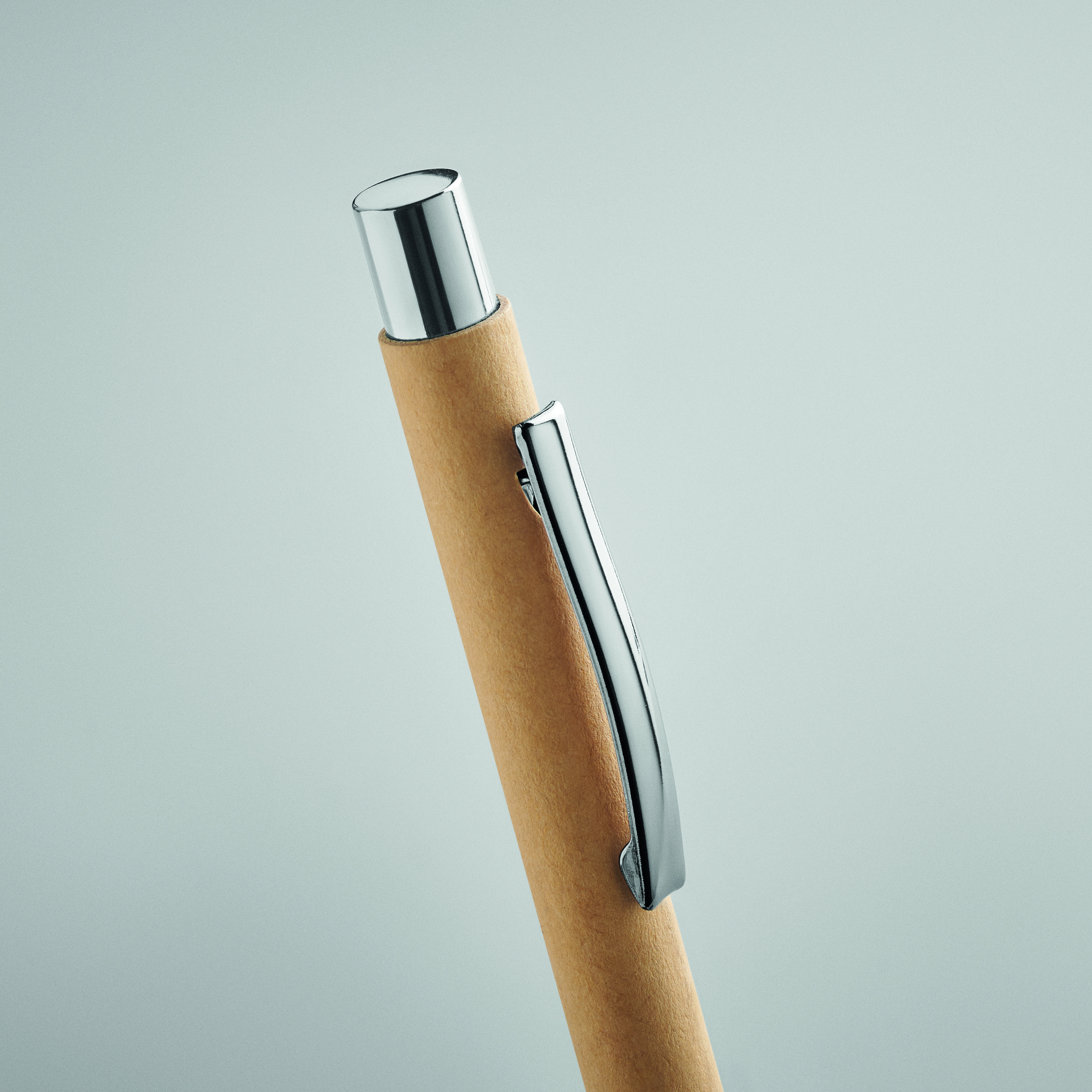 Druckkugelschreiber OLYMPIA, recyceltes Papier, FSC – bedruckbar