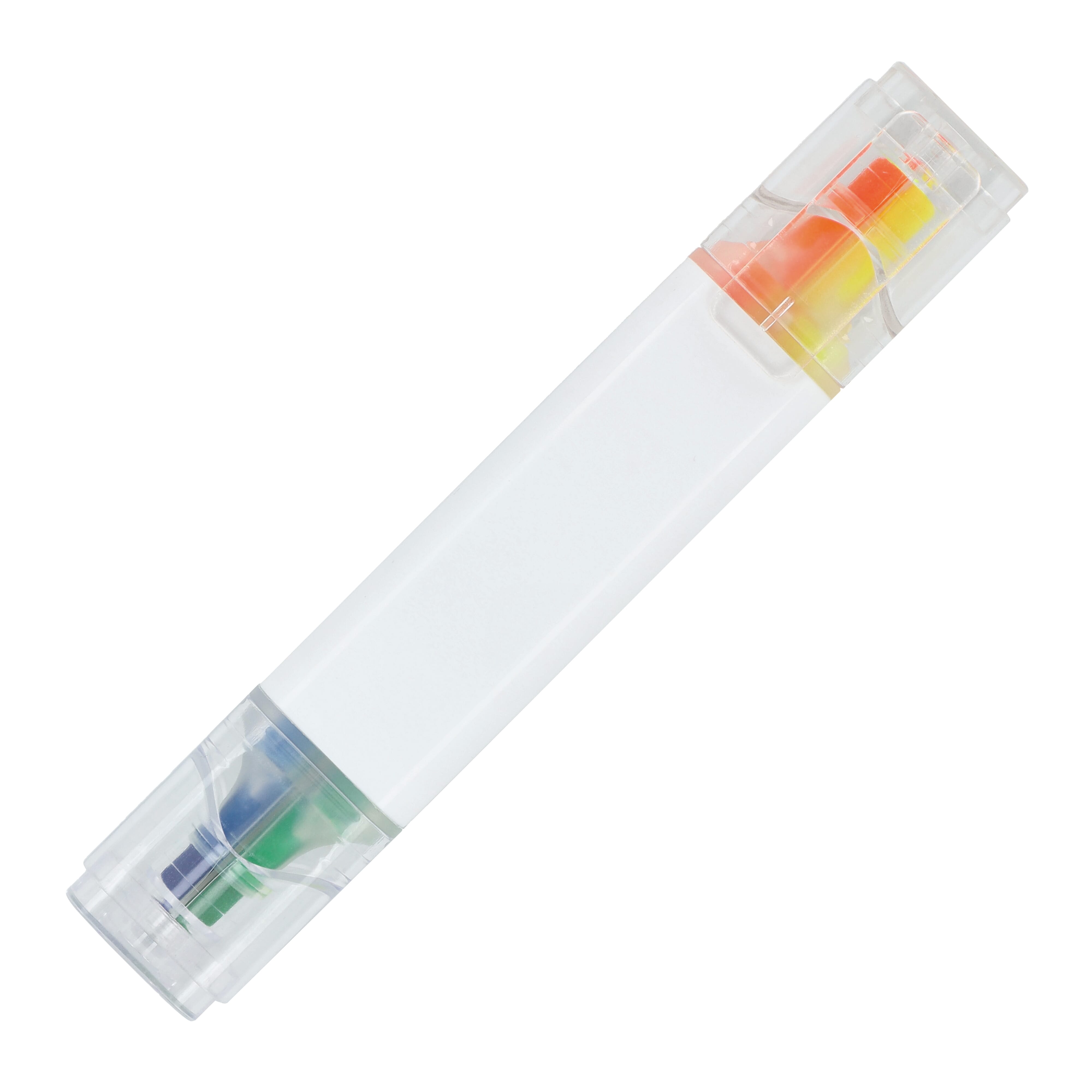 4-in-1-Textmarker als Werbeartikel - 4 Schreibfarben, bedruckbar