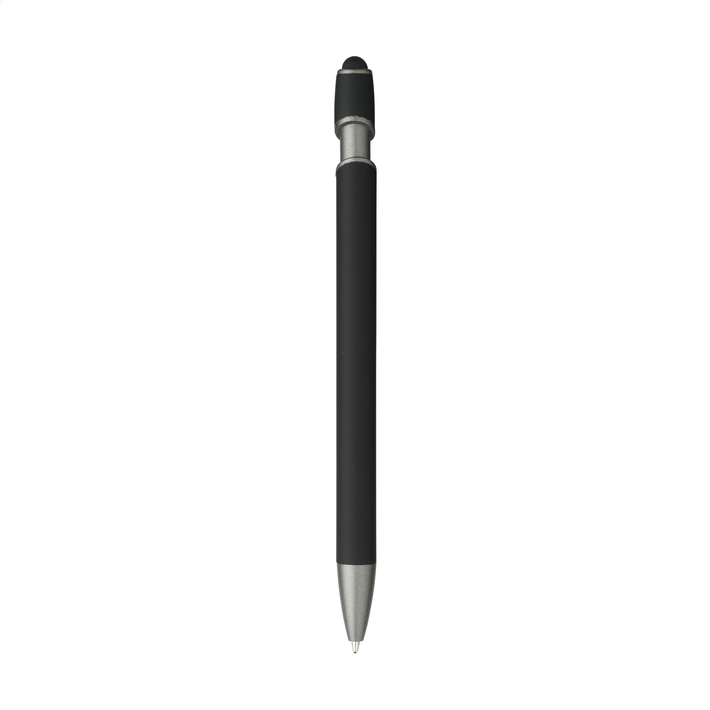 Kugelschreiber Luca Stylus aus recyceltem Aluminium, RCS-zertifiziert