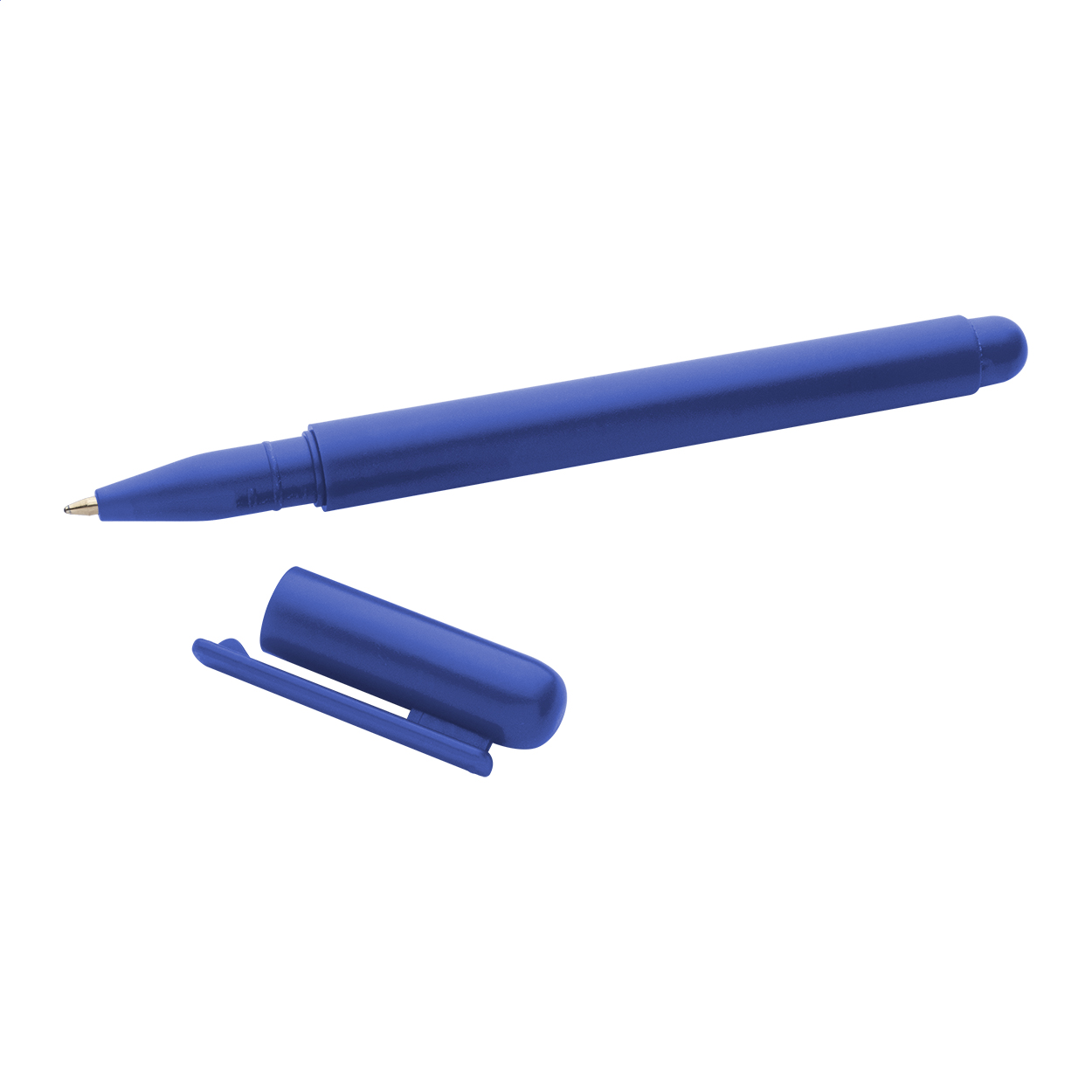 Gelstift aus recyceltem ABS mit Kappe – Werbeartikel bedruckbar