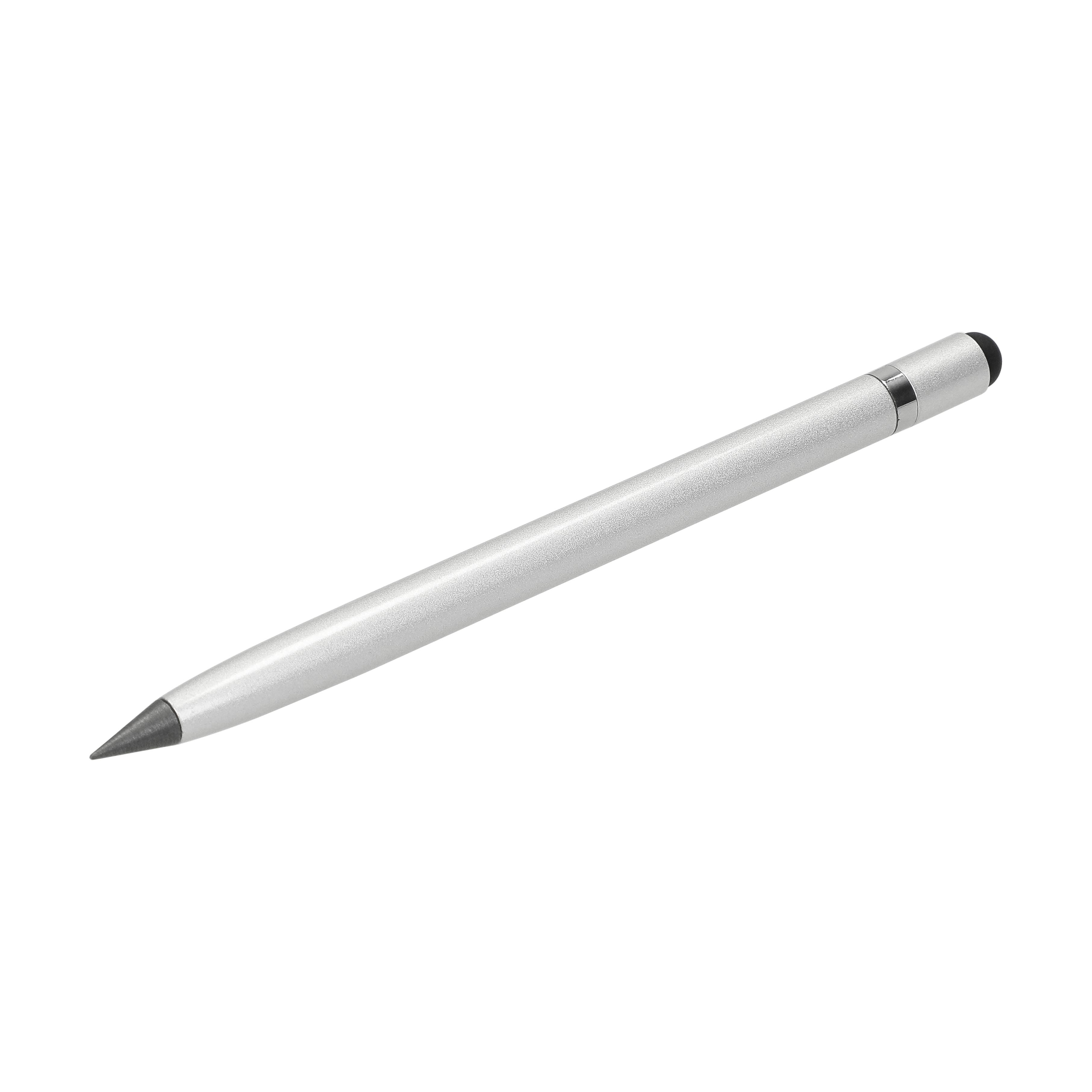Aluminiumstift Inkless – Infinity-Stift mit Radierer & Touch-Pen, bedruckbar