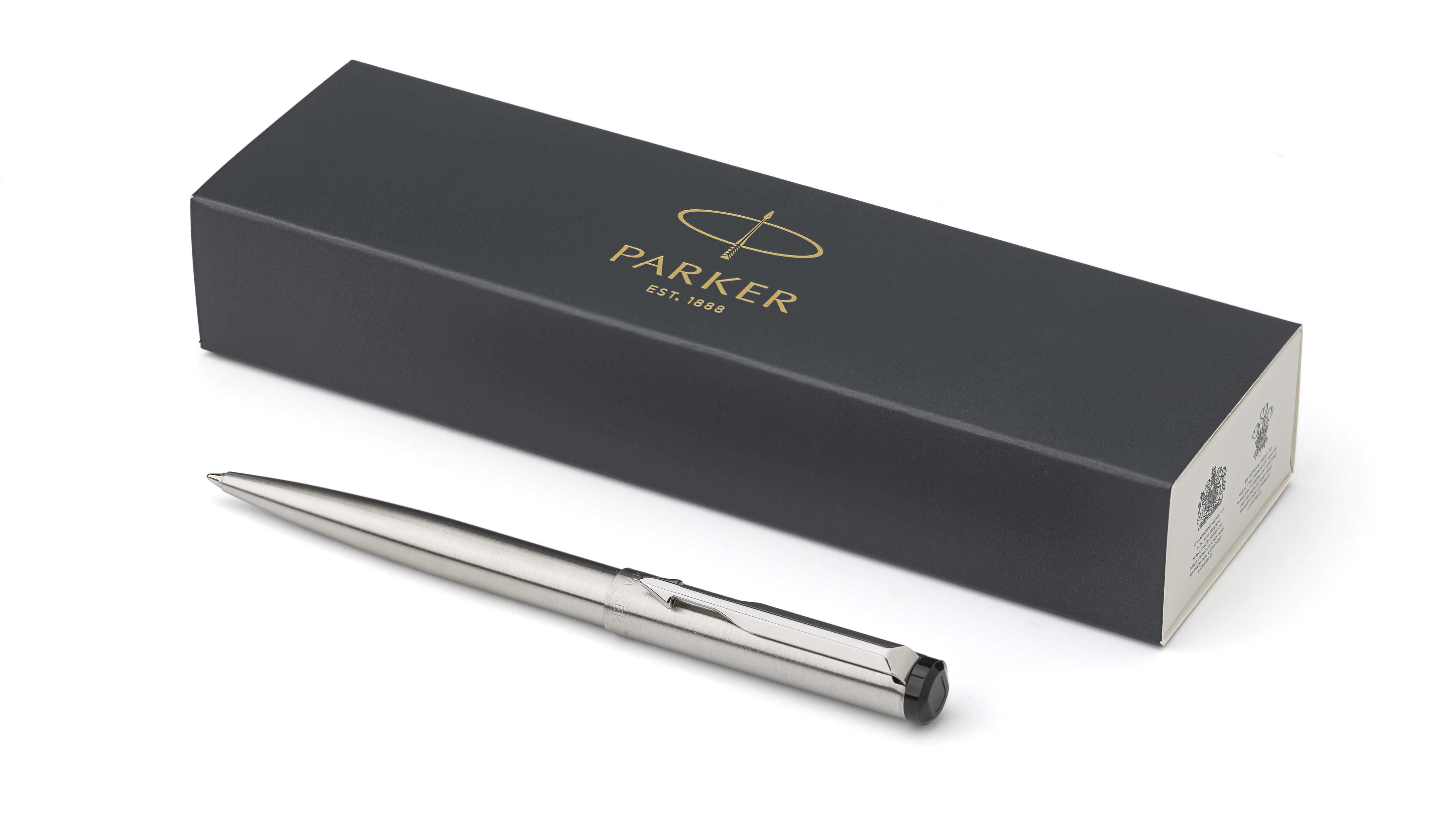 Parker Kugelschreiber Vector Edelstahl als Werbeartikel bedruckbar