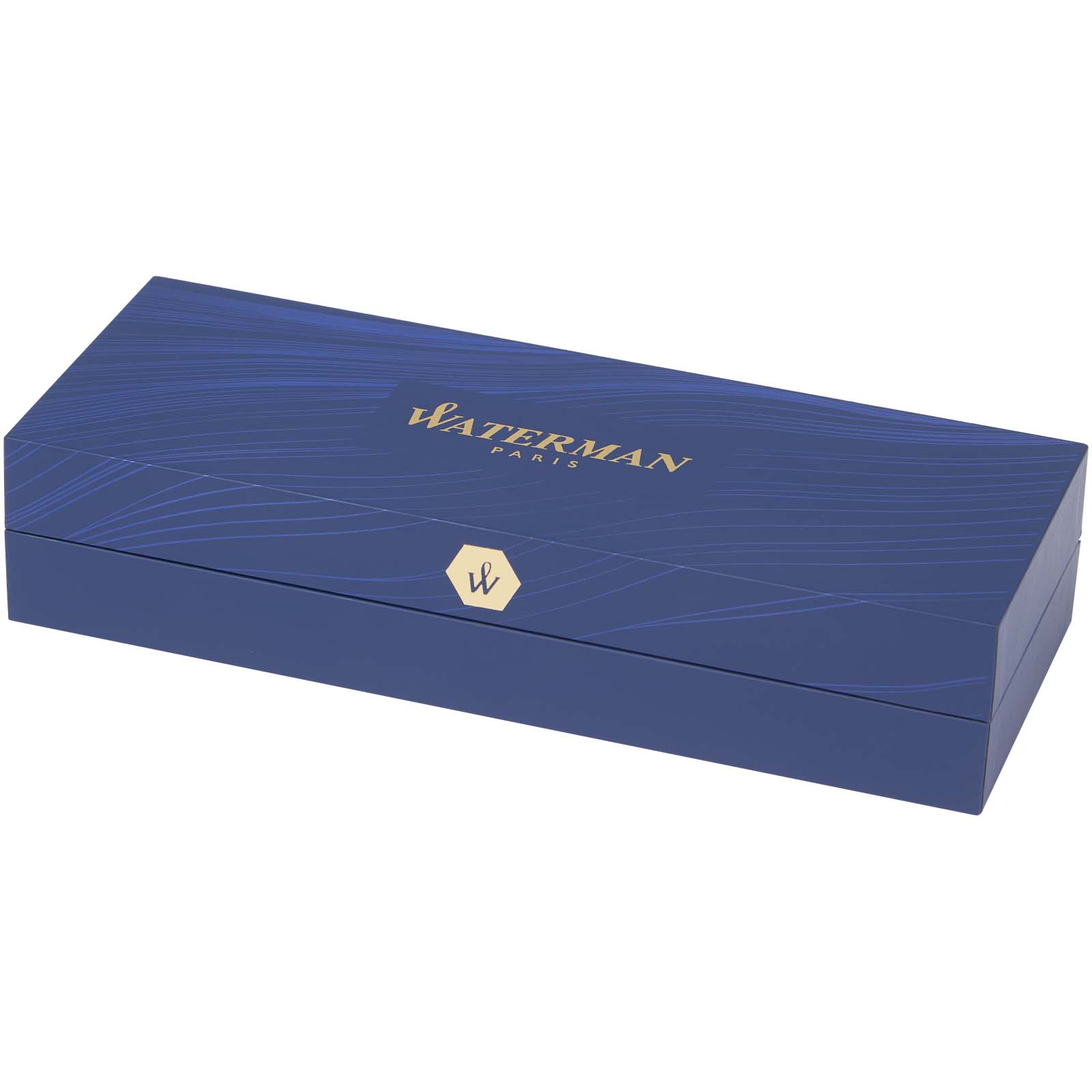 Waterman Hemisphere Füllfederhalter M aus Edelstahl als Werbeartikel