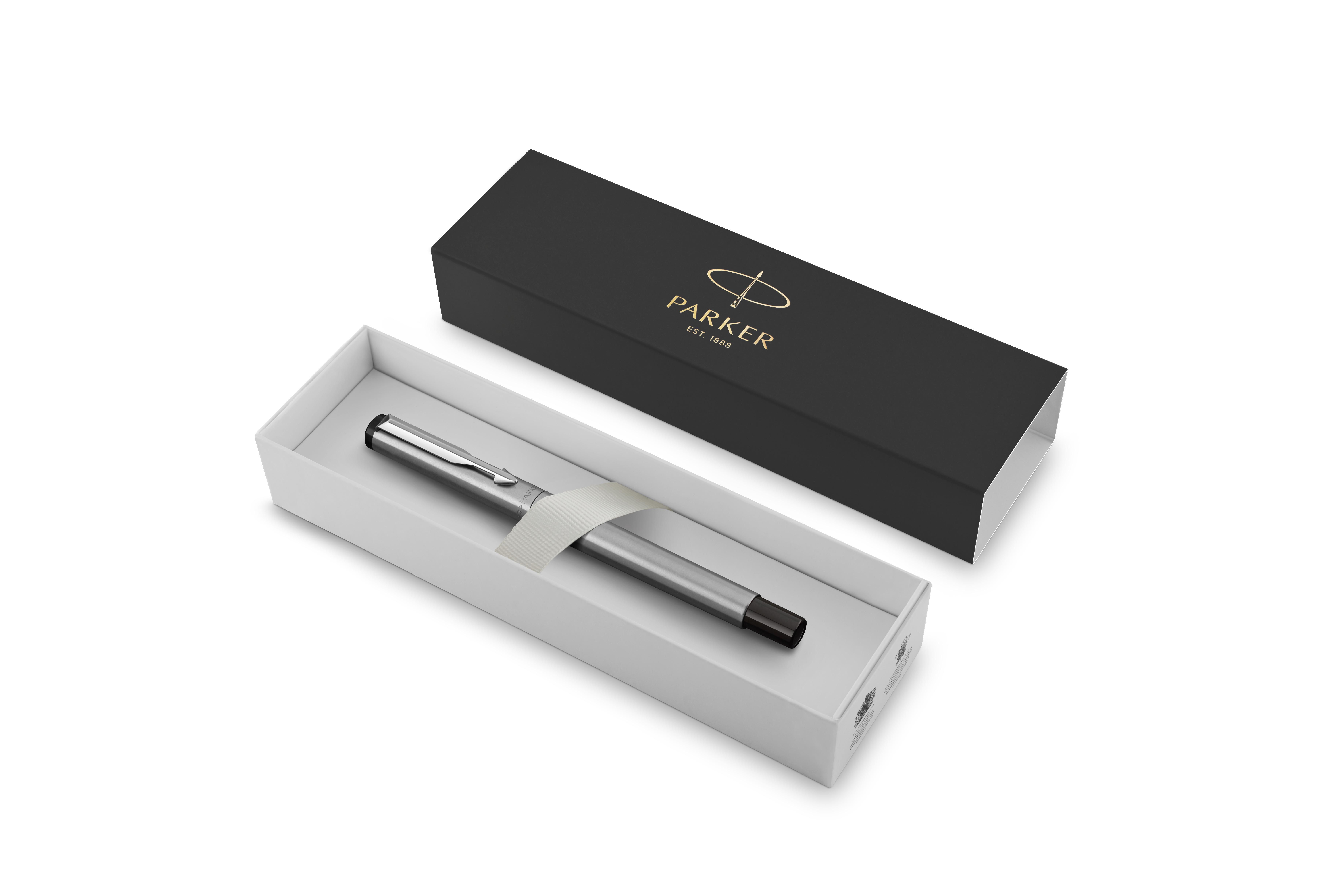 Parker Vector Tintenroller Edelstahl – Werbeartikel mit Gravur