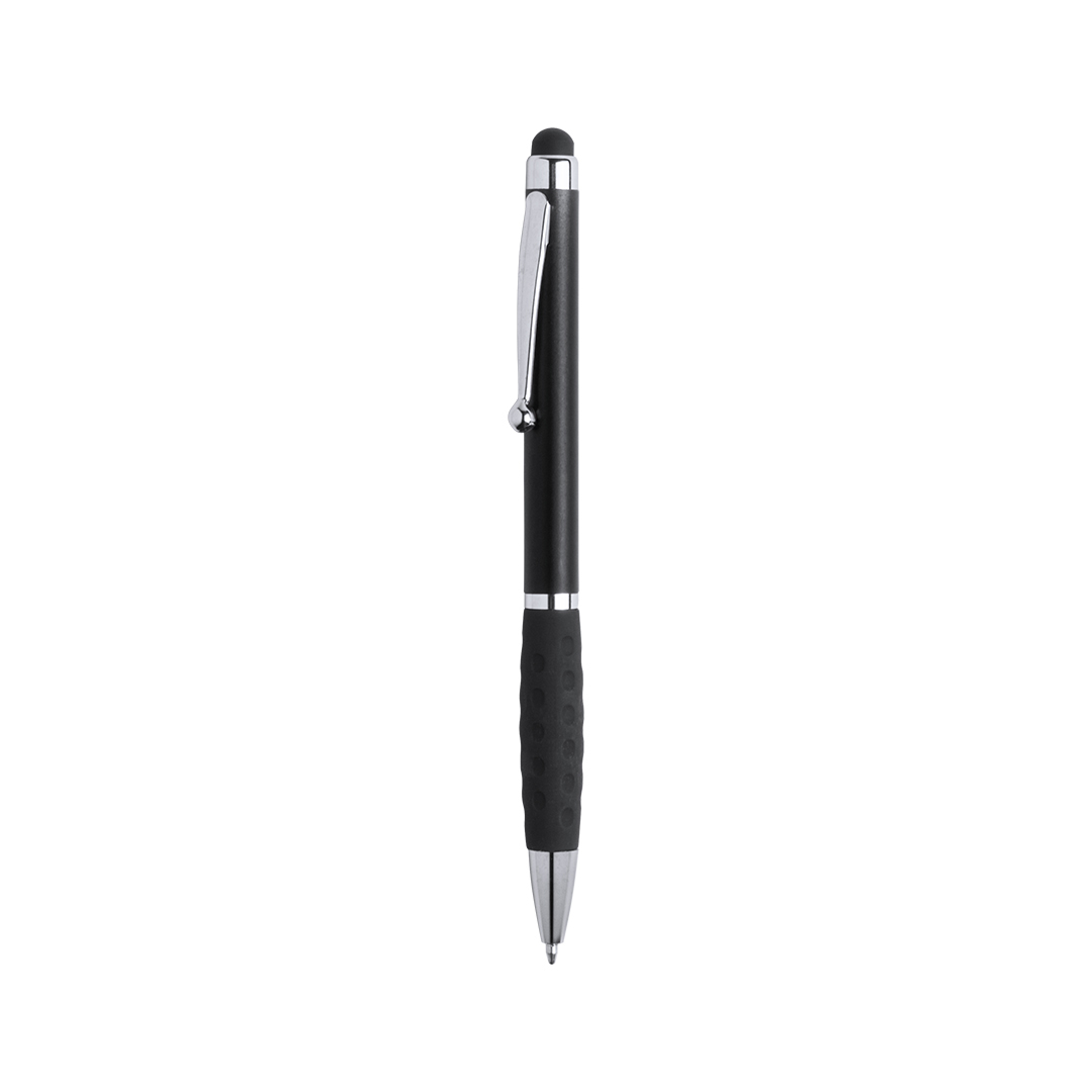 Kugelschreiber Pointer Sagur mit Stylus & Softgrip, bedruckbar