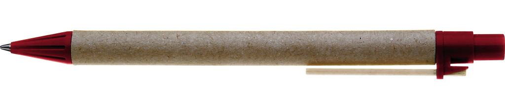 PAPER PEN Druckkugelschreiber aus Pappe mit Holzclip – bedruckbar