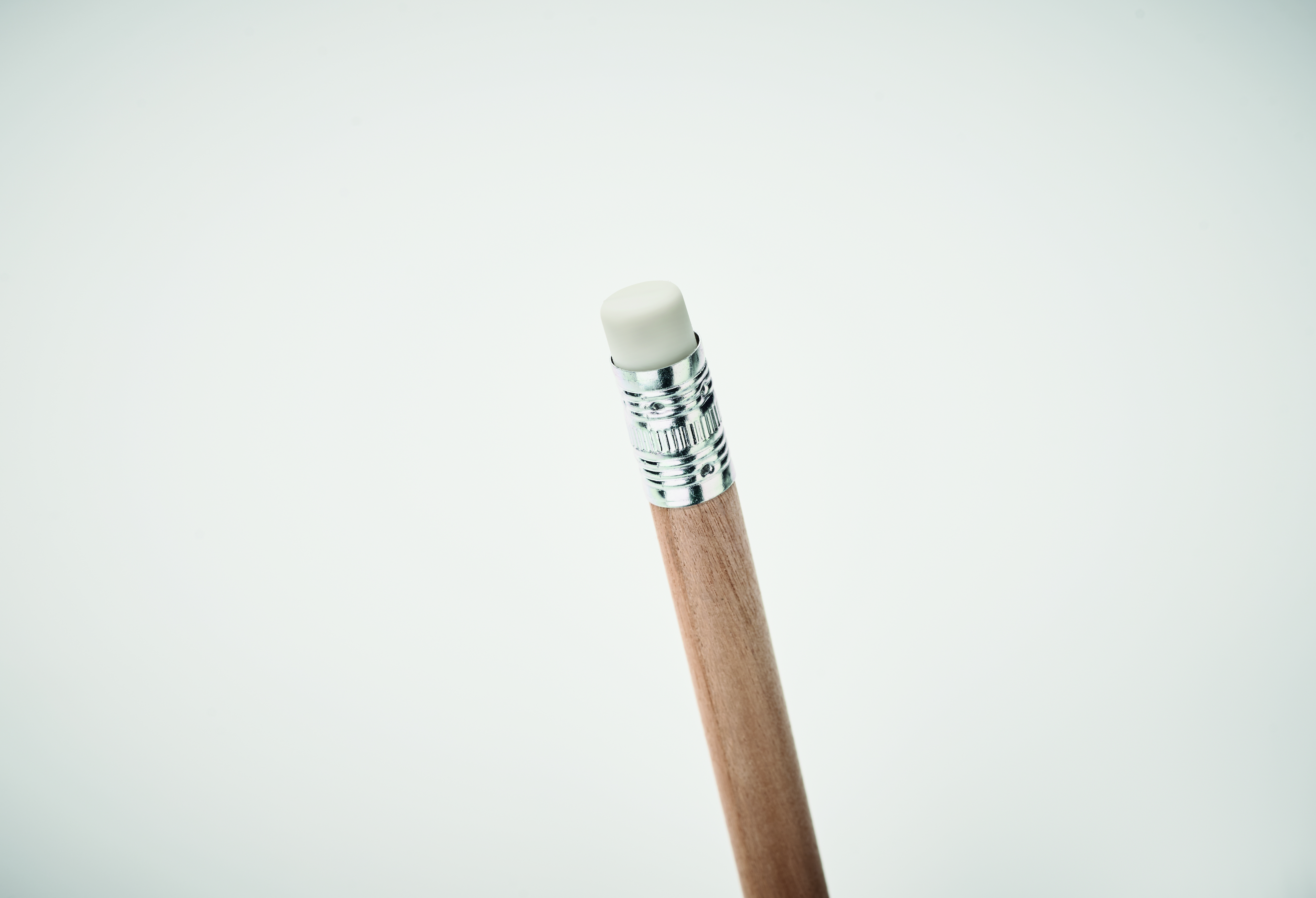 Bleistift mit Radiergummi STOMP SHARP - Holz, bedruckbar als Werbeartikel