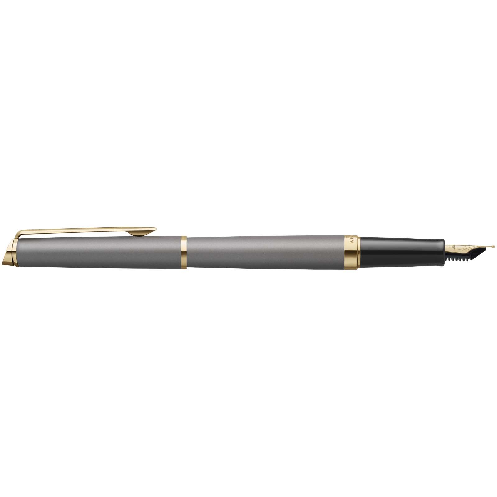 Waterman Hemisphere Füllfederhalter M aus Edelstahl als Werbeartikel
