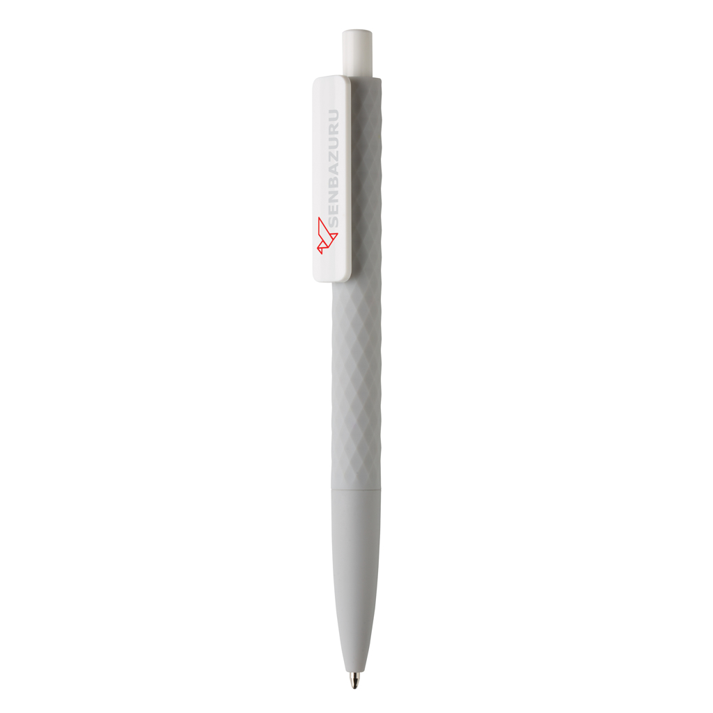X3-Kugelschreiber aus recyceltem ABS – Werbeartikel mit Smooth-Touch