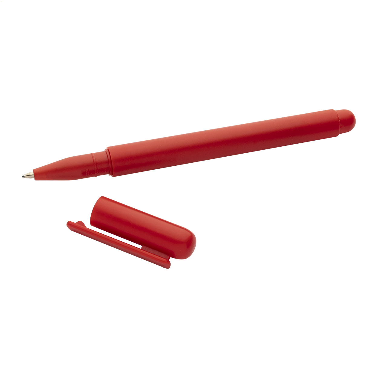 Gelstift aus recyceltem ABS mit Kappe – Werbeartikel bedruckbar