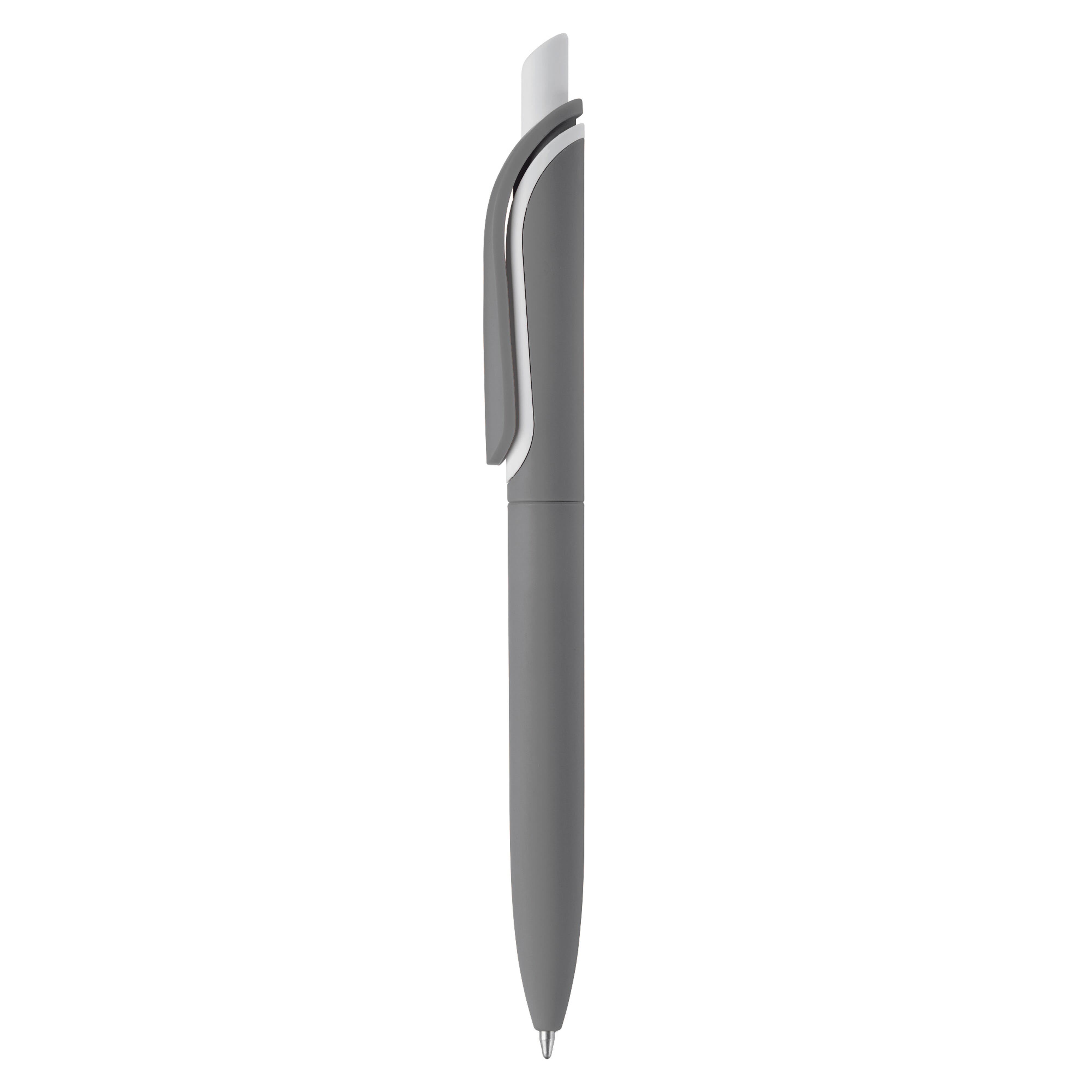 Kugelschreiber Click-Shadow Soft-Touch aus ABS, Werbeartikel zum Bedrucken
