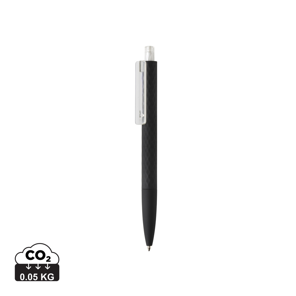 Kugelschreiber X3-Black Smooth-Touch aus recyceltem ABS, bedruckbar