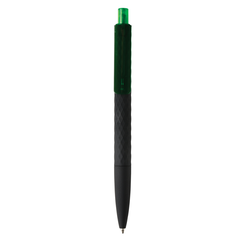 Kugelschreiber X3-Black Smooth-Touch aus recyceltem ABS, bedruckbar