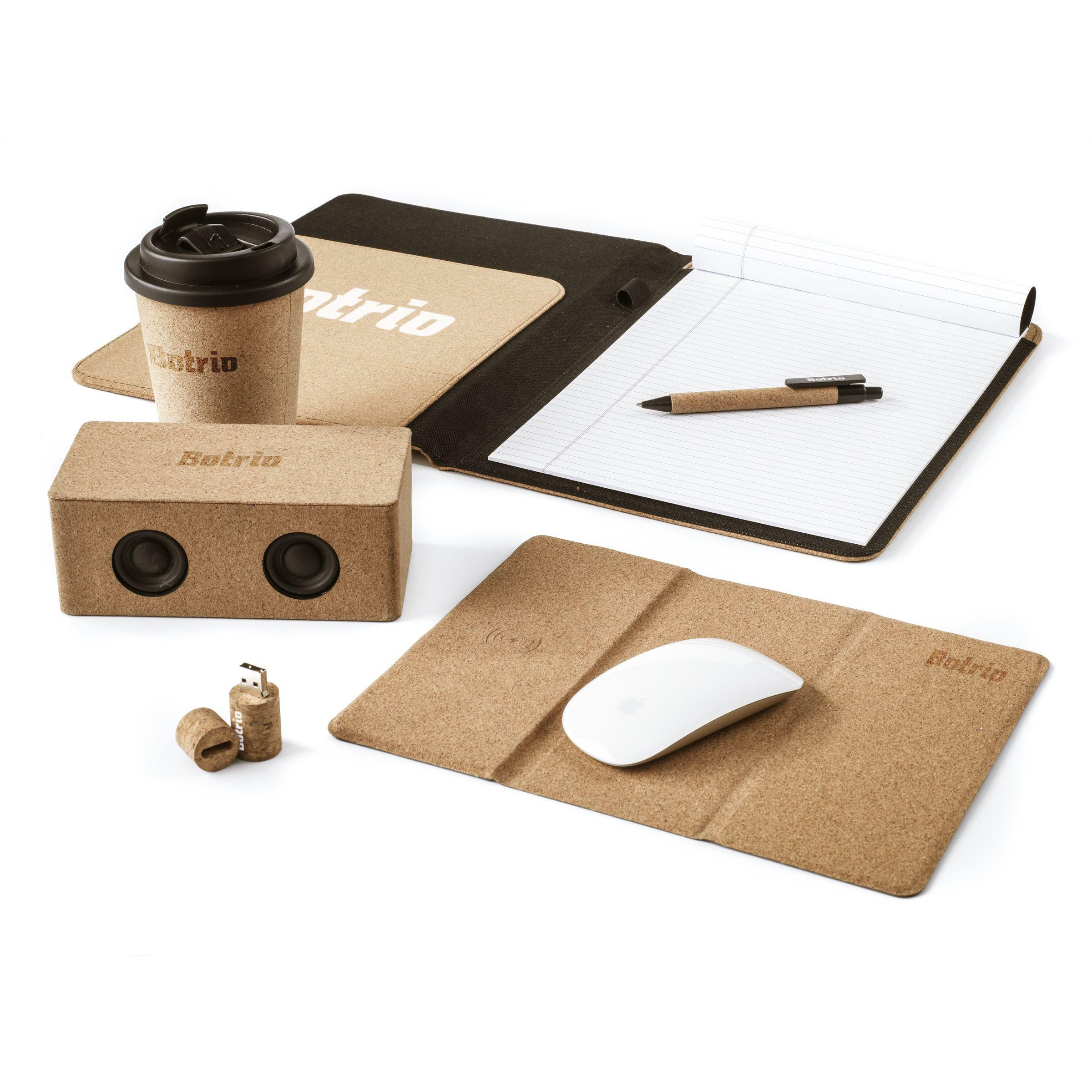 Kugelschreiber Cork ECO Write mit Korkgehäuse, blau – bedruckbar