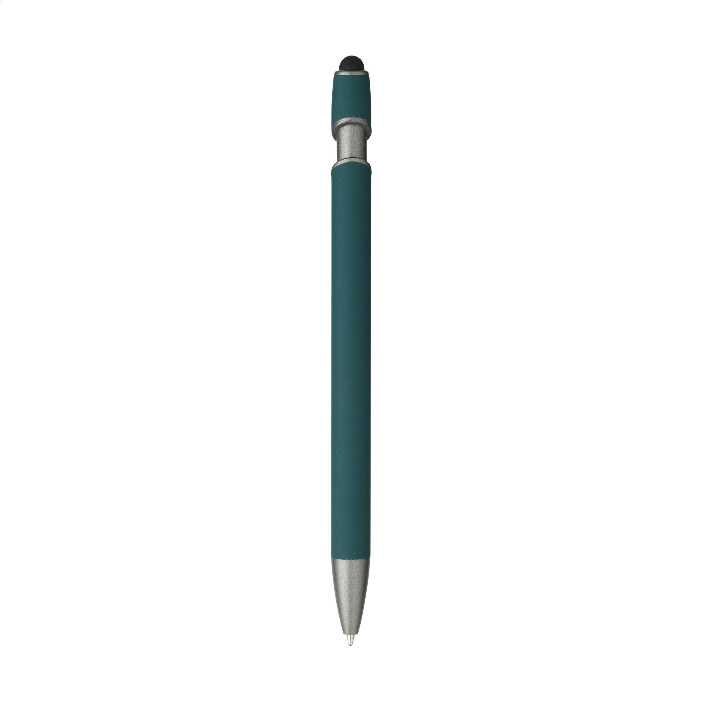 Kugelschreiber Luca Stylus aus recyceltem Aluminium, RCS-zertifiziert