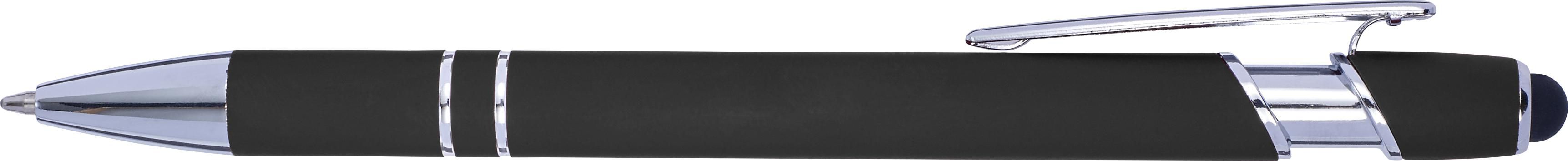 Touchpen-Kugelschreiber Primo aus Aluminium - bedruckbarer Werbeartikel