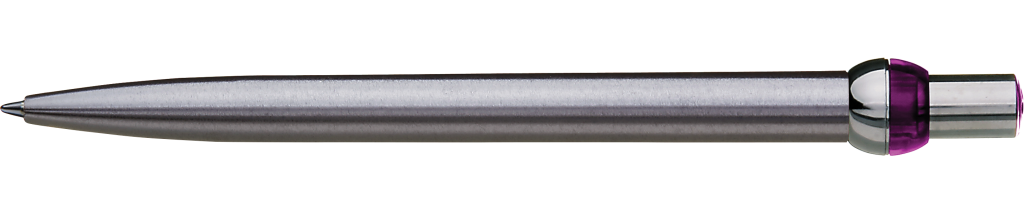 RONDO chrom L Druckkugelschreiber Metall – Werbeartikel bedruckbar