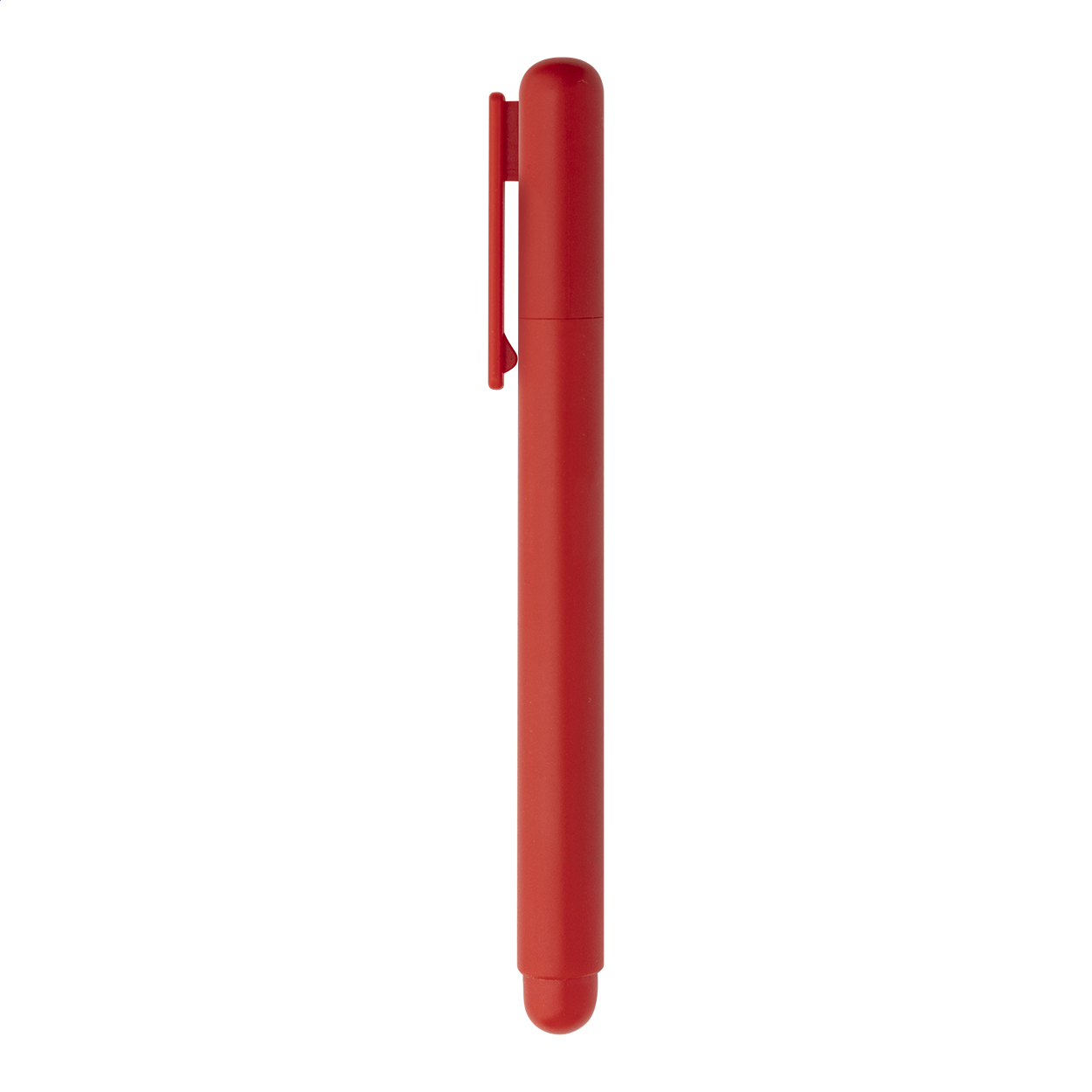 Gelstift aus recyceltem ABS mit Kappe – Werbeartikel bedruckbar