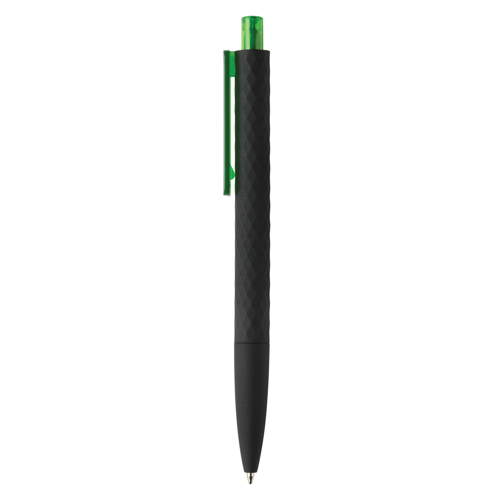 Kugelschreiber X3-Black Smooth-Touch aus recyceltem ABS, bedruckbar