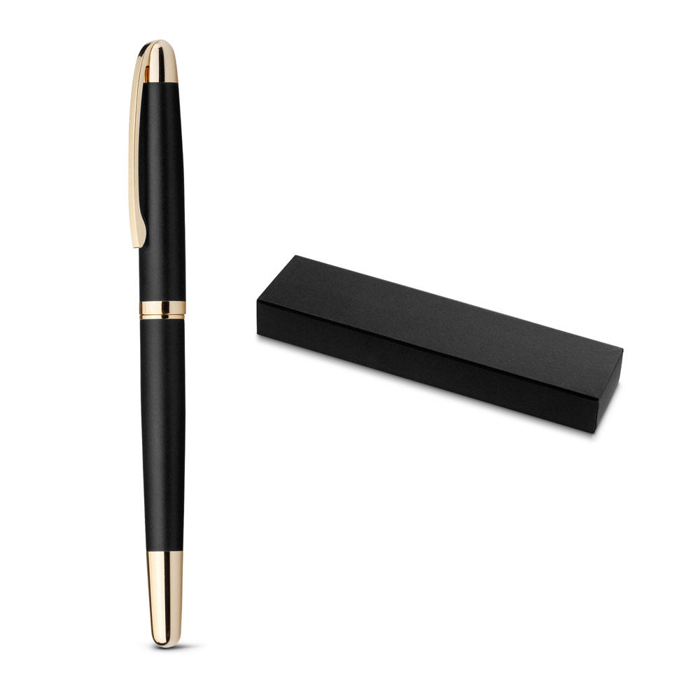 Metallroller EZEKIEL ROLLER mit Geschenketui – Tintenroller bedruckbar