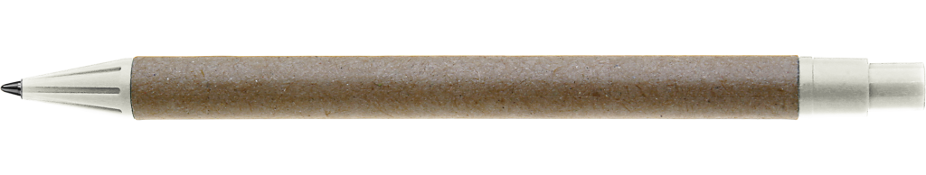 PAPER PEN Druckkugelschreiber aus Pappe mit Holzclip – bedruckbar
