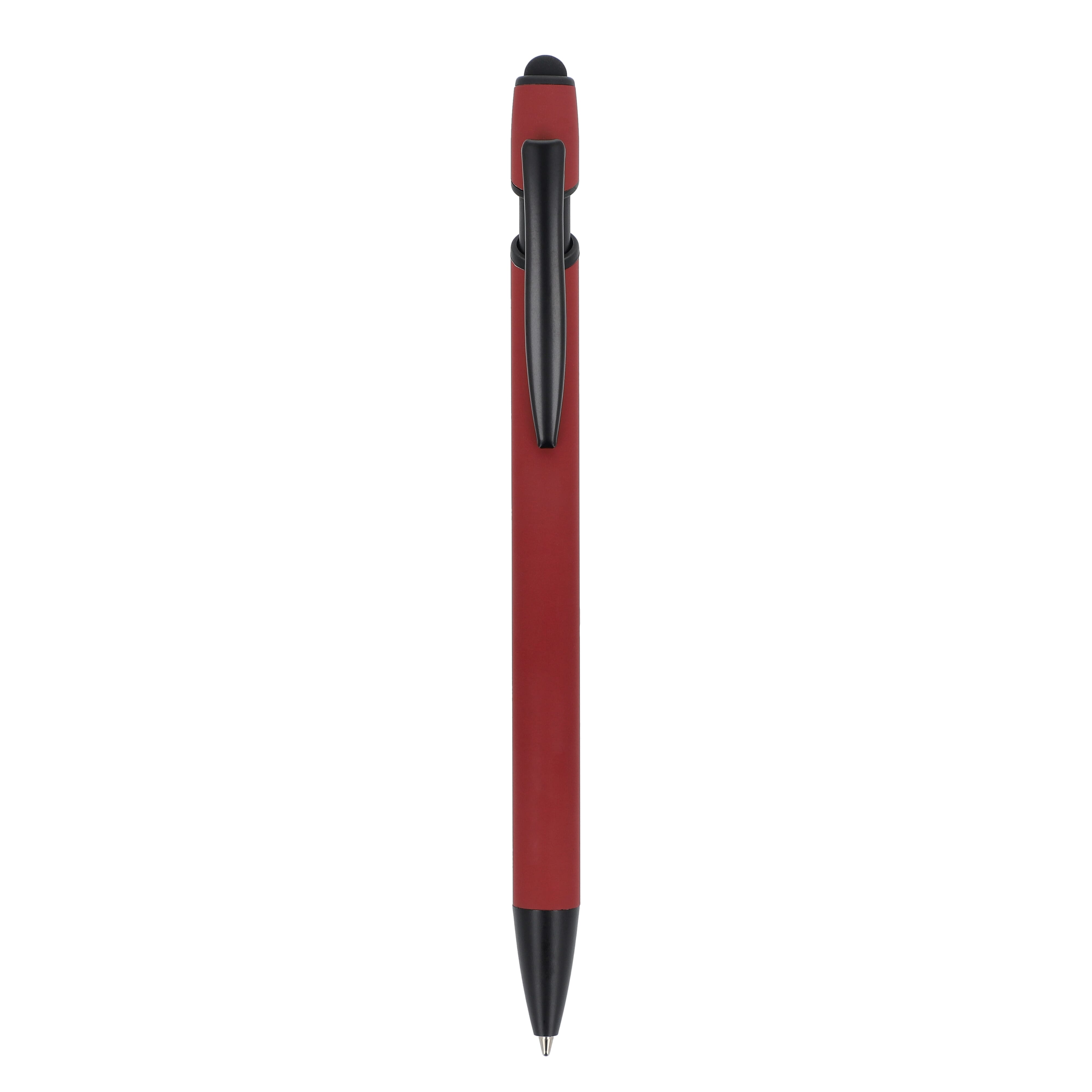 Kugelschreiber Paris Softtouch matt mit Stylus – bedruckbarer Werbeartikel