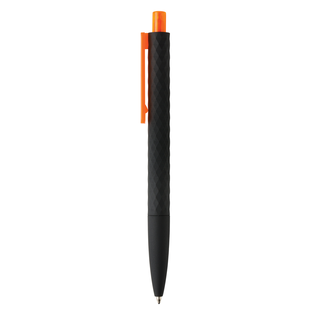 Kugelschreiber X3-Black Smooth-Touch aus recyceltem ABS, bedruckbar