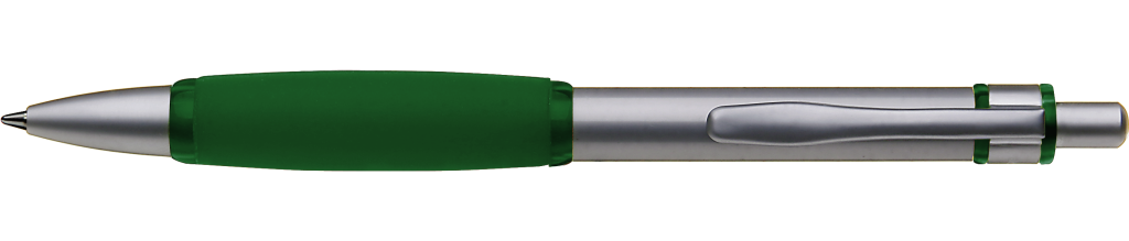 LUCKY Druckkugelschreiber Metall - bedruckbar mit Gummigriffzone