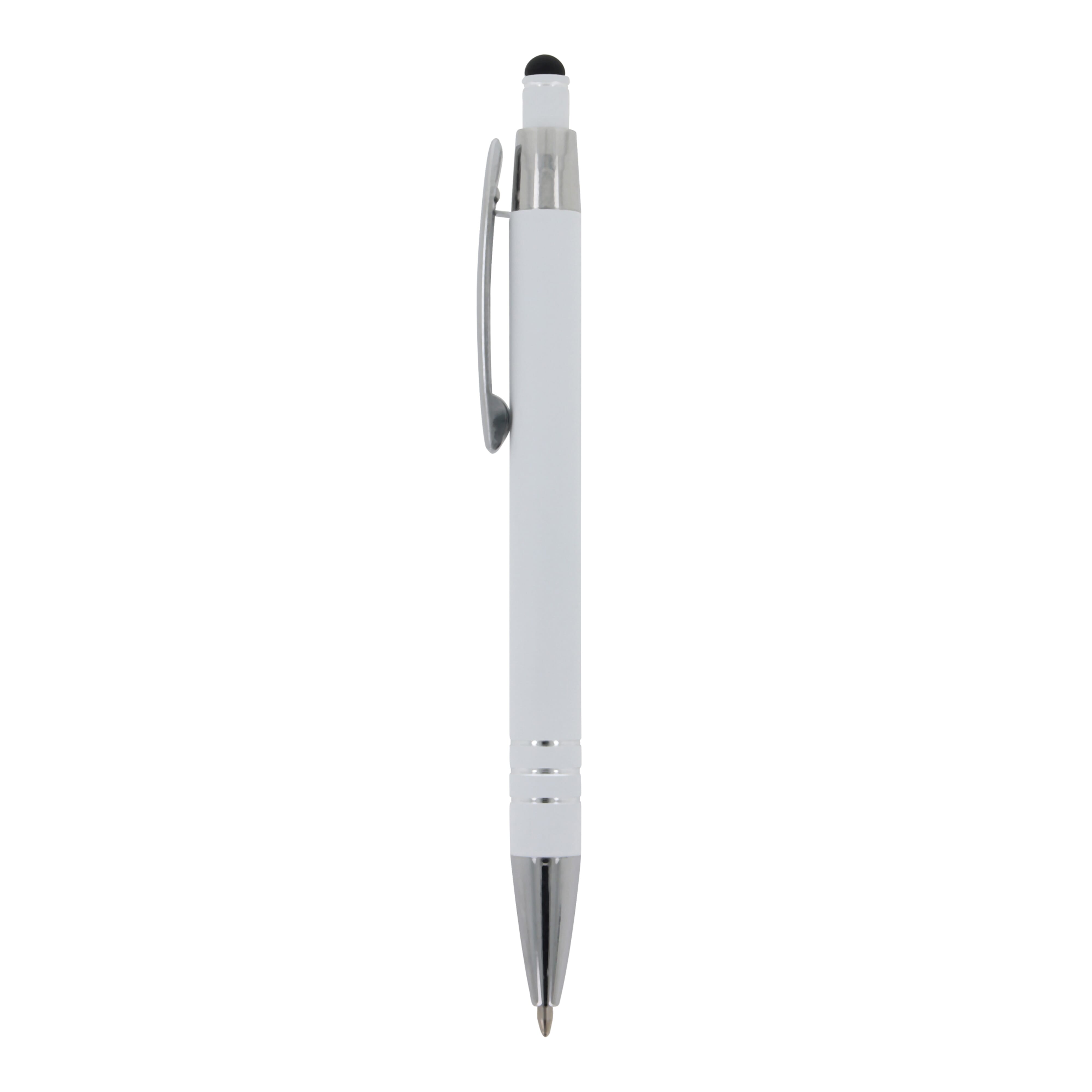 Kugelschreiber Athen Metall Softtouch mit Stylus - Werbeartikel bedruckbar