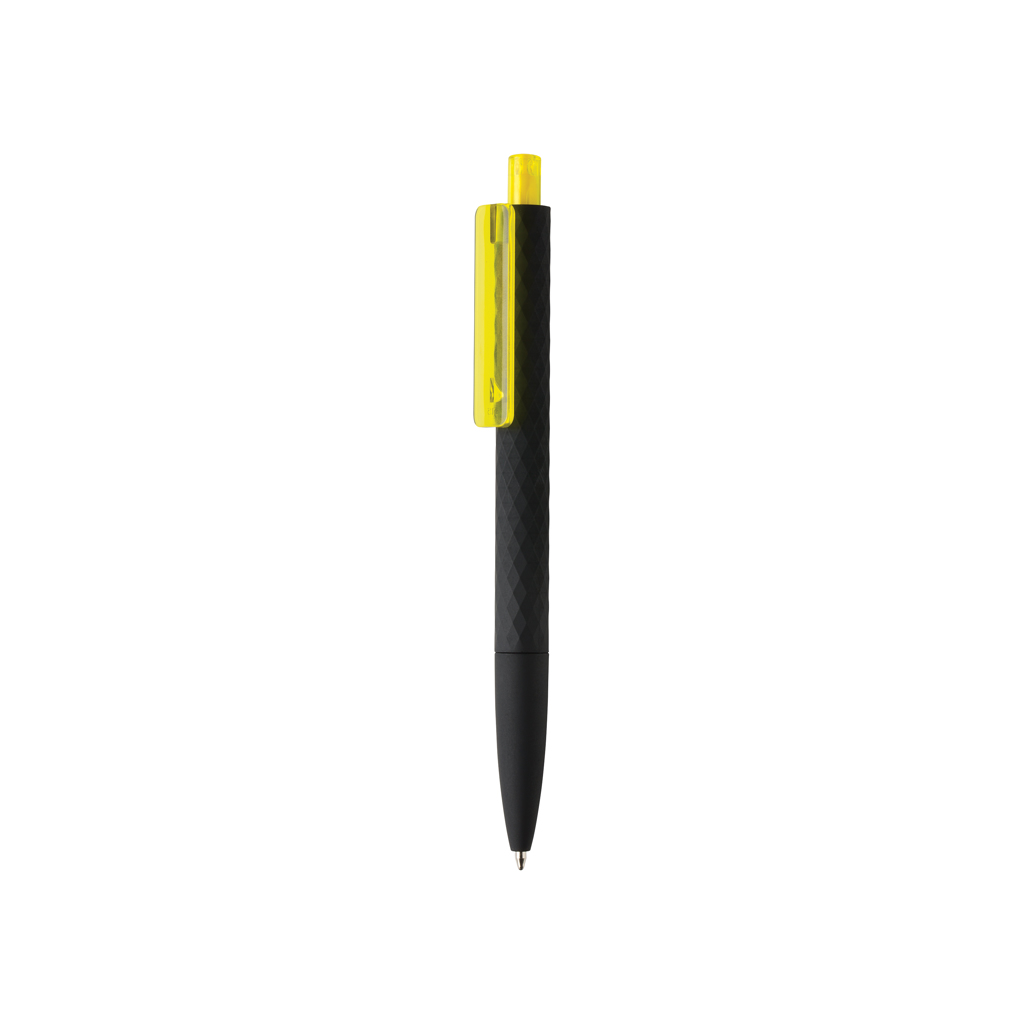 Kugelschreiber X3-Black Smooth-Touch aus recyceltem ABS, bedruckbar