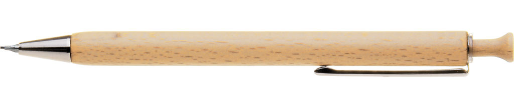 Druckbleistift FOREST B aus PEFC-Buchenholz 0,7 mm, bedruckbar