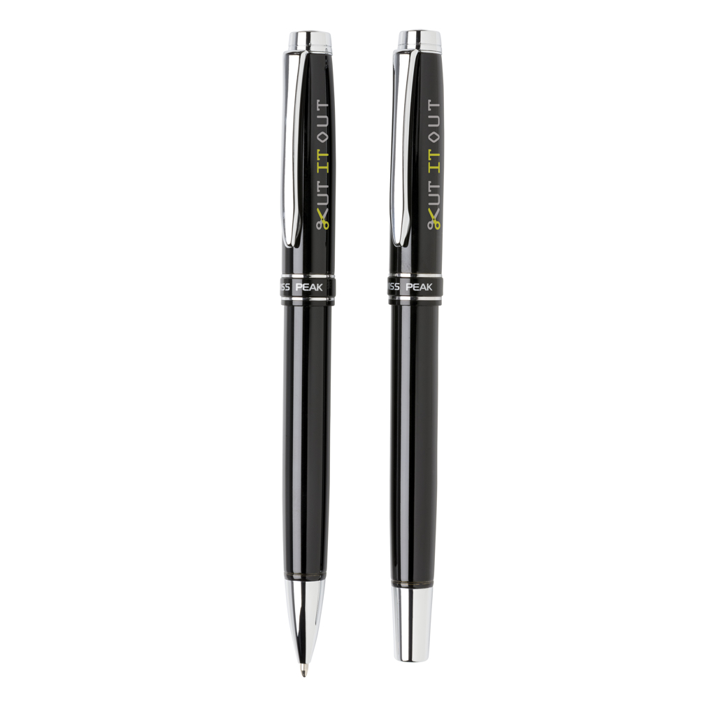 Heritage Schreibset Werbeartikel - Kugelschreiber & Rollerball Messing