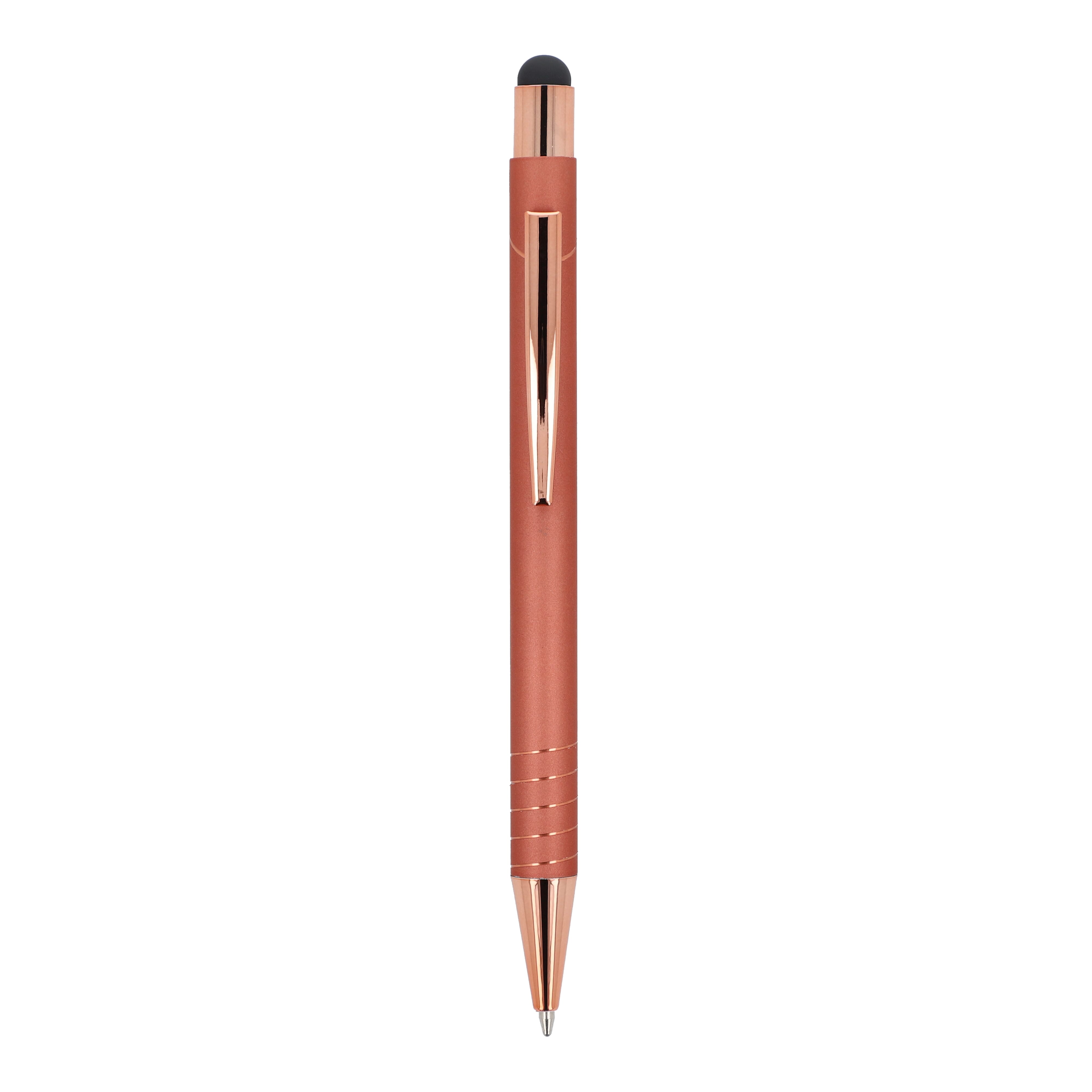 Kugelschreiber Venice Deluxe aus Aluminium mit Stylus, bedruckbar