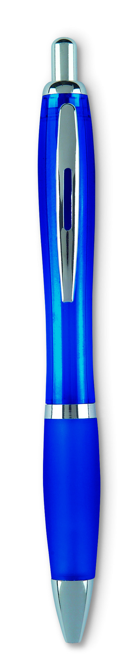 Transparent blau