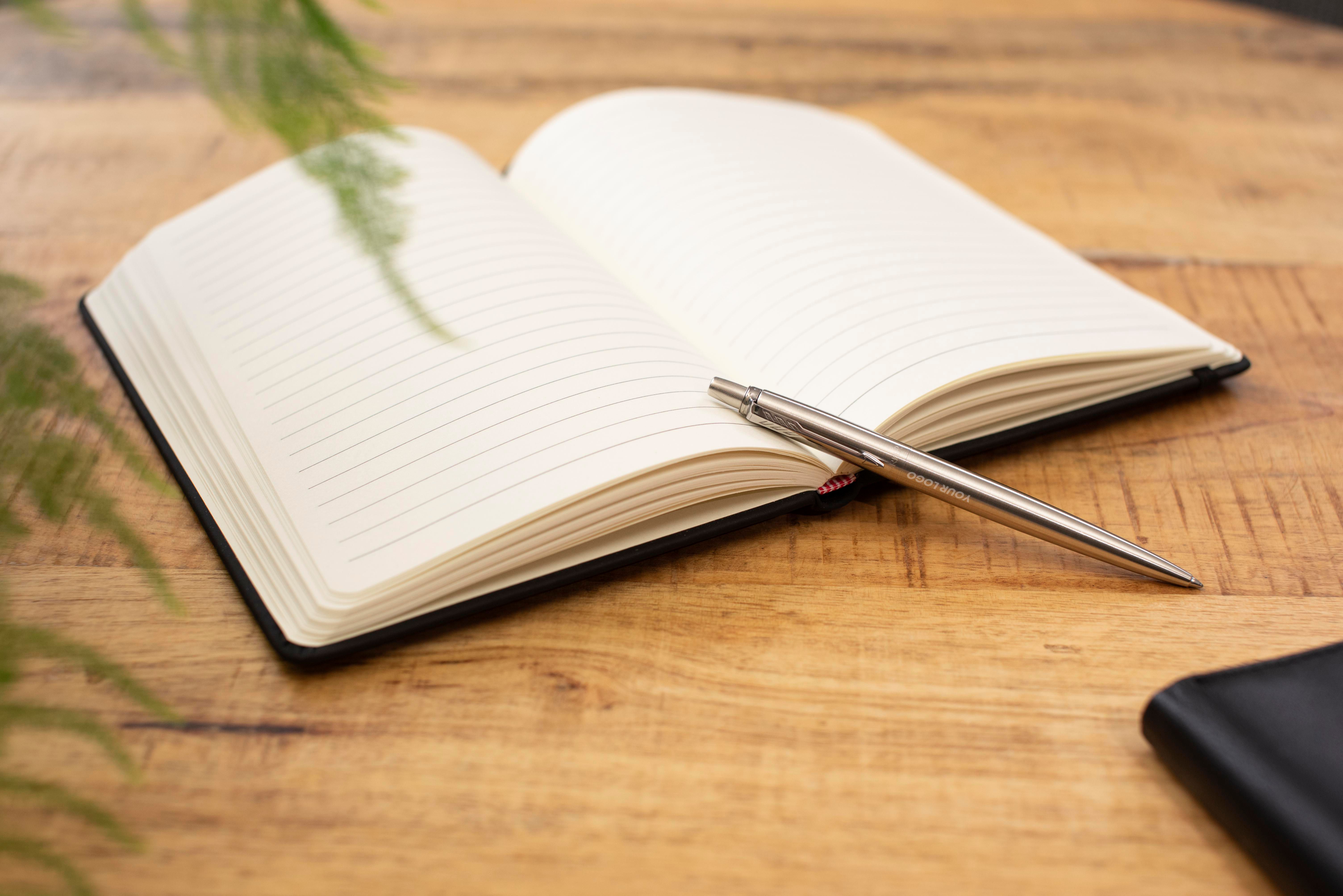 Parker Jotter Druckkugelschreiber Edelstahl, bedruckbar als Werbeartikel