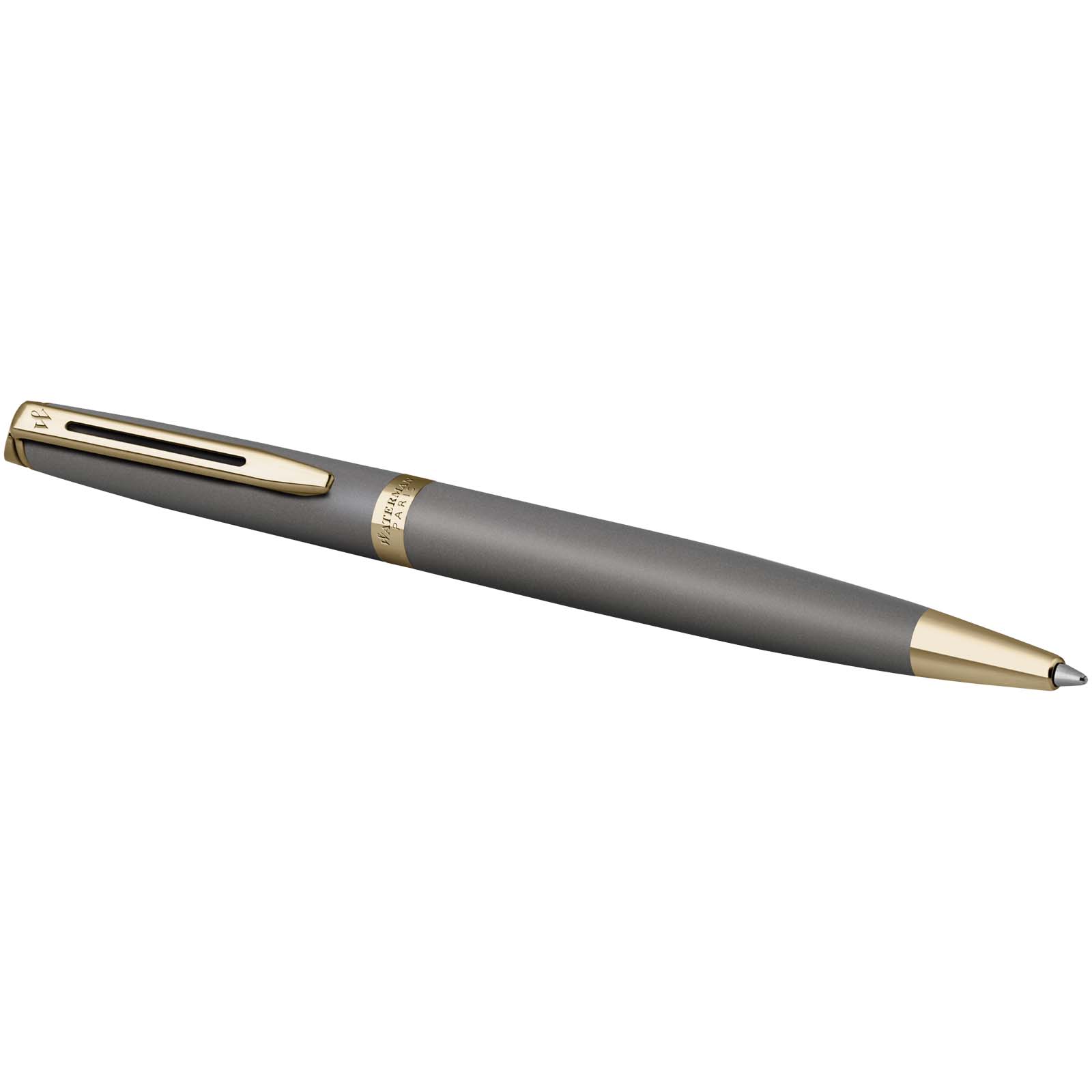 Waterman Hemisphere Kugelschreiber M aus Edelstahl, bedruckbar