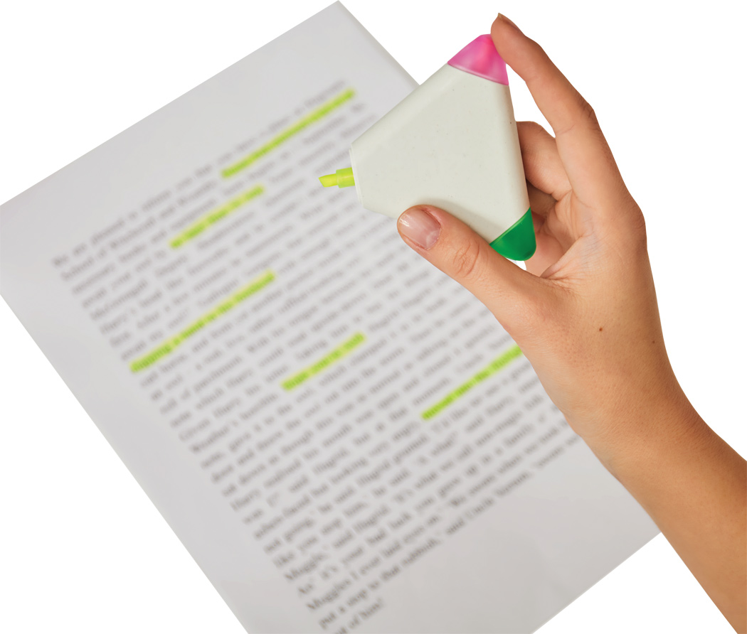 Dreieckiger Textmarker MARK IT 2.0