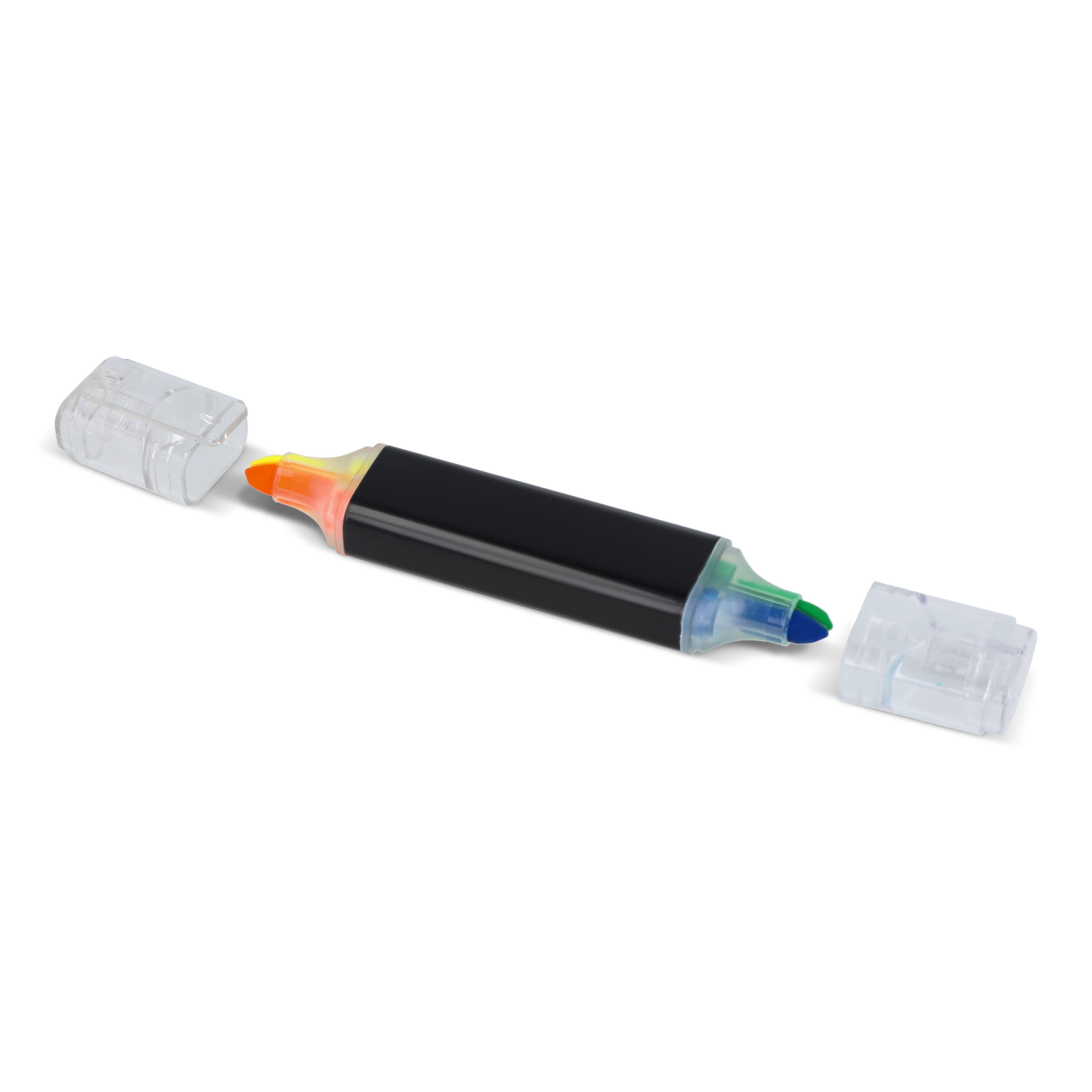 4-in-1-Textmarker als Werbeartikel - 4 Schreibfarben, bedruckbar