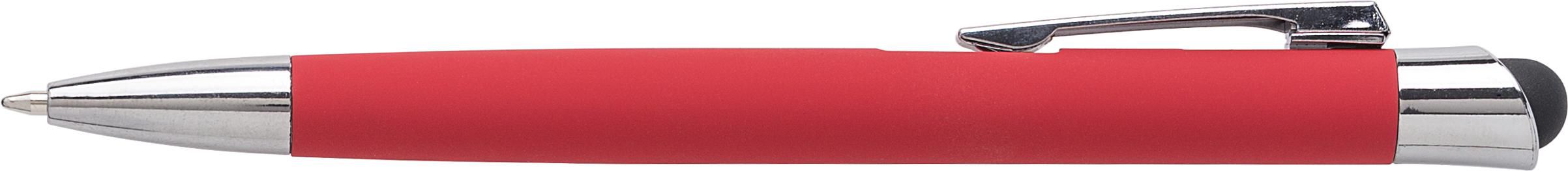 Rollerball Thea aus Aluminium - Werbeartikel Tintenroller mit Touchpen