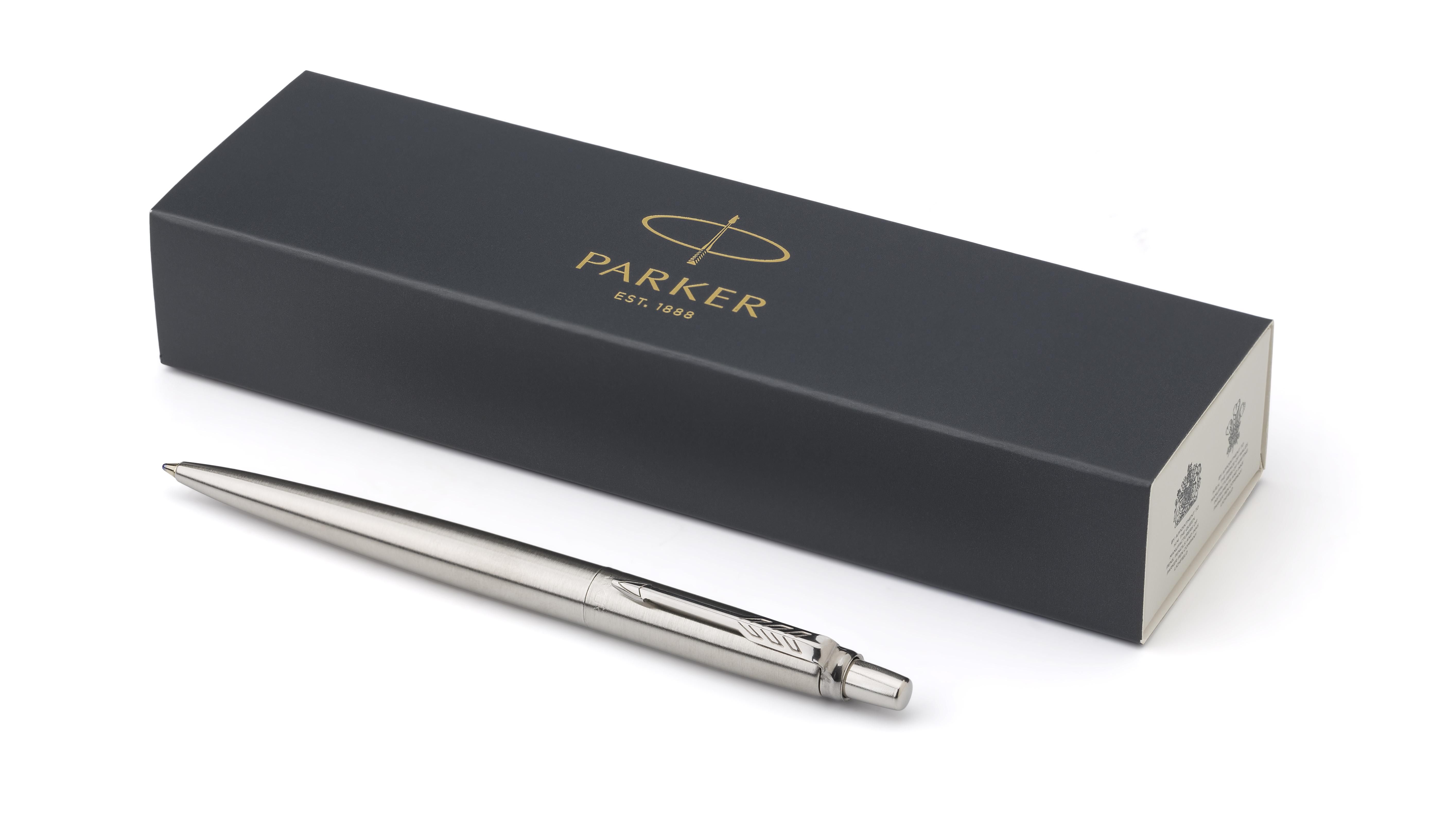 Parker Jotter Druckkugelschreiber Edelstahl, bedruckbar als Werbeartikel