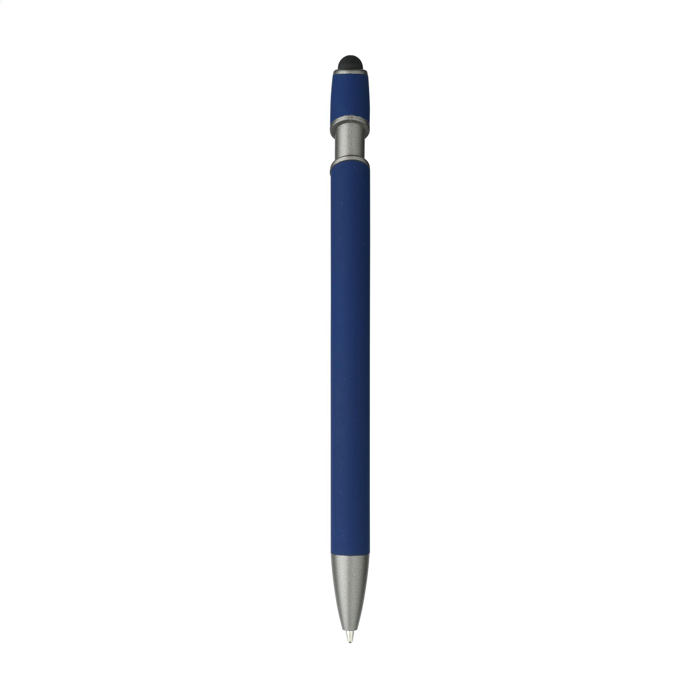 Kugelschreiber Luca Stylus aus recyceltem Aluminium, RCS-zertifiziert
