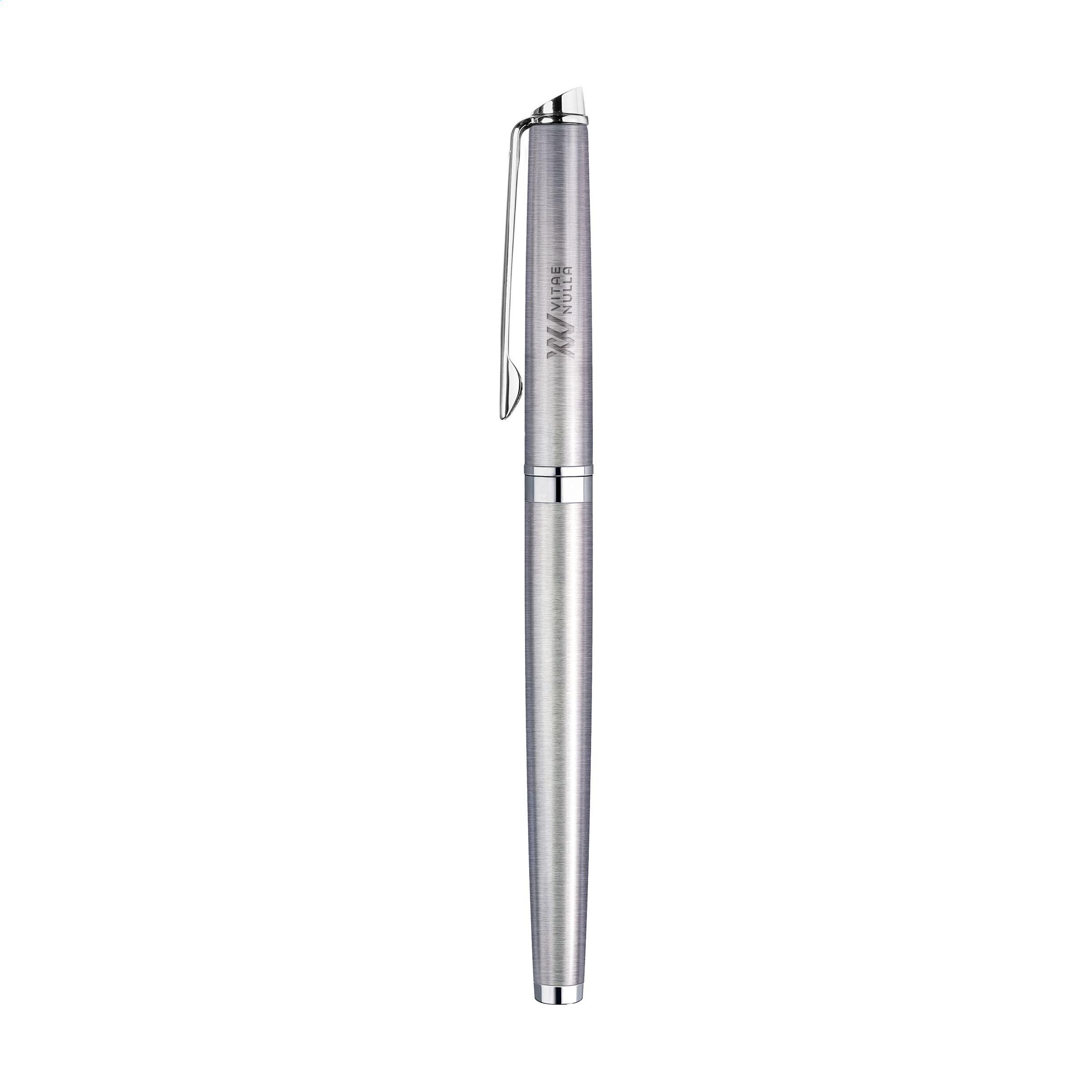 Kugelschreiber Brady Soft Touch aus recyceltem Aluminium, bedruckbar
