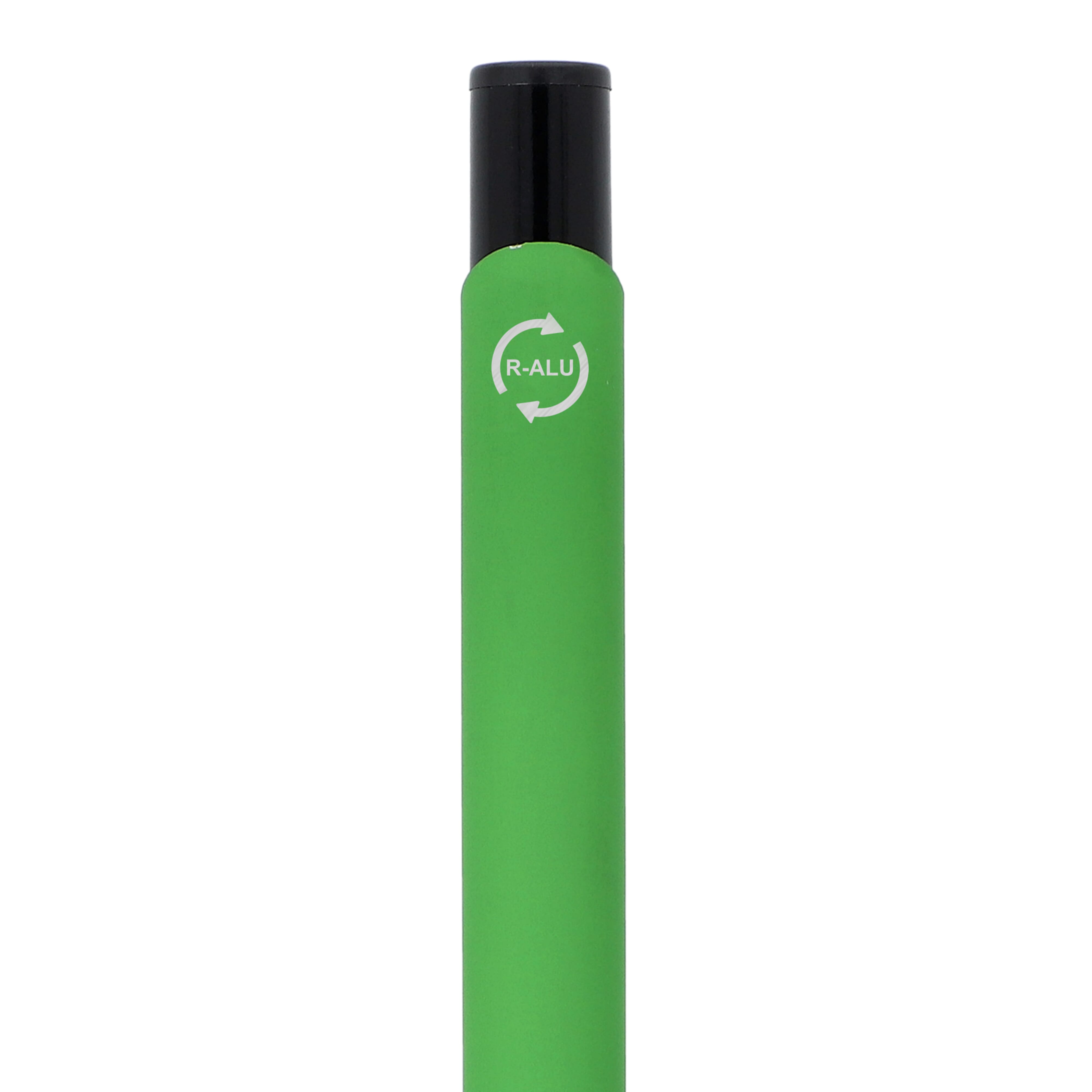 Kugelschreiber Alicante Soft-Touch, Recycling-Aluminium, blaue Tinte