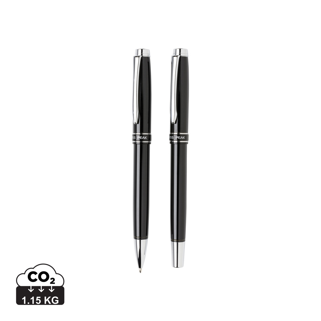Heritage Schreibset Werbeartikel - Kugelschreiber & Rollerball Messing
