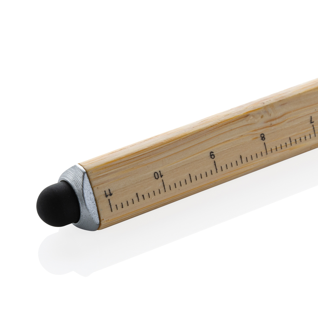 Infinity-Stift Eon aus FSC®-Bambus mit Touch-Tip – bedruckbar